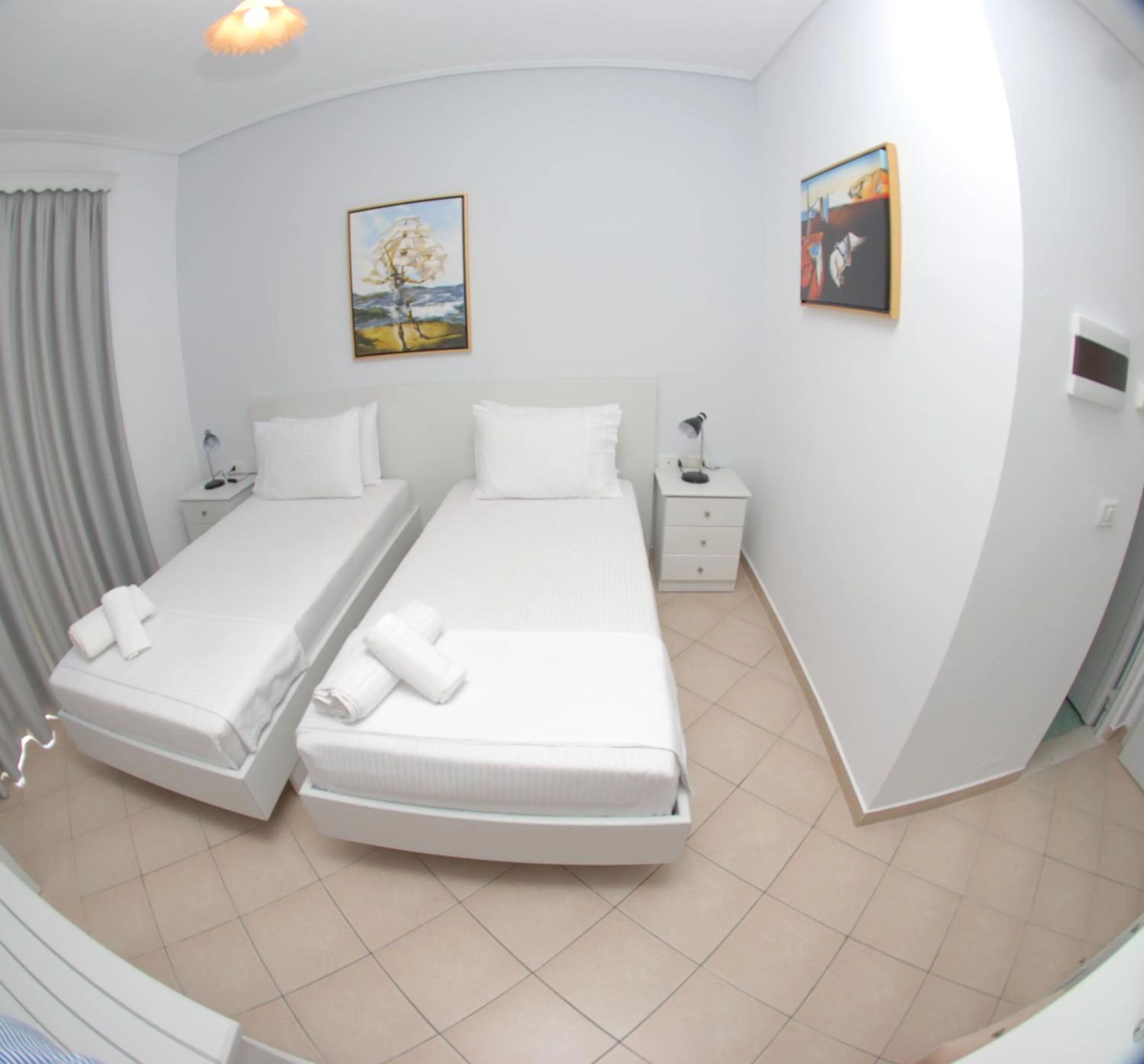 Bed in Hotel MS