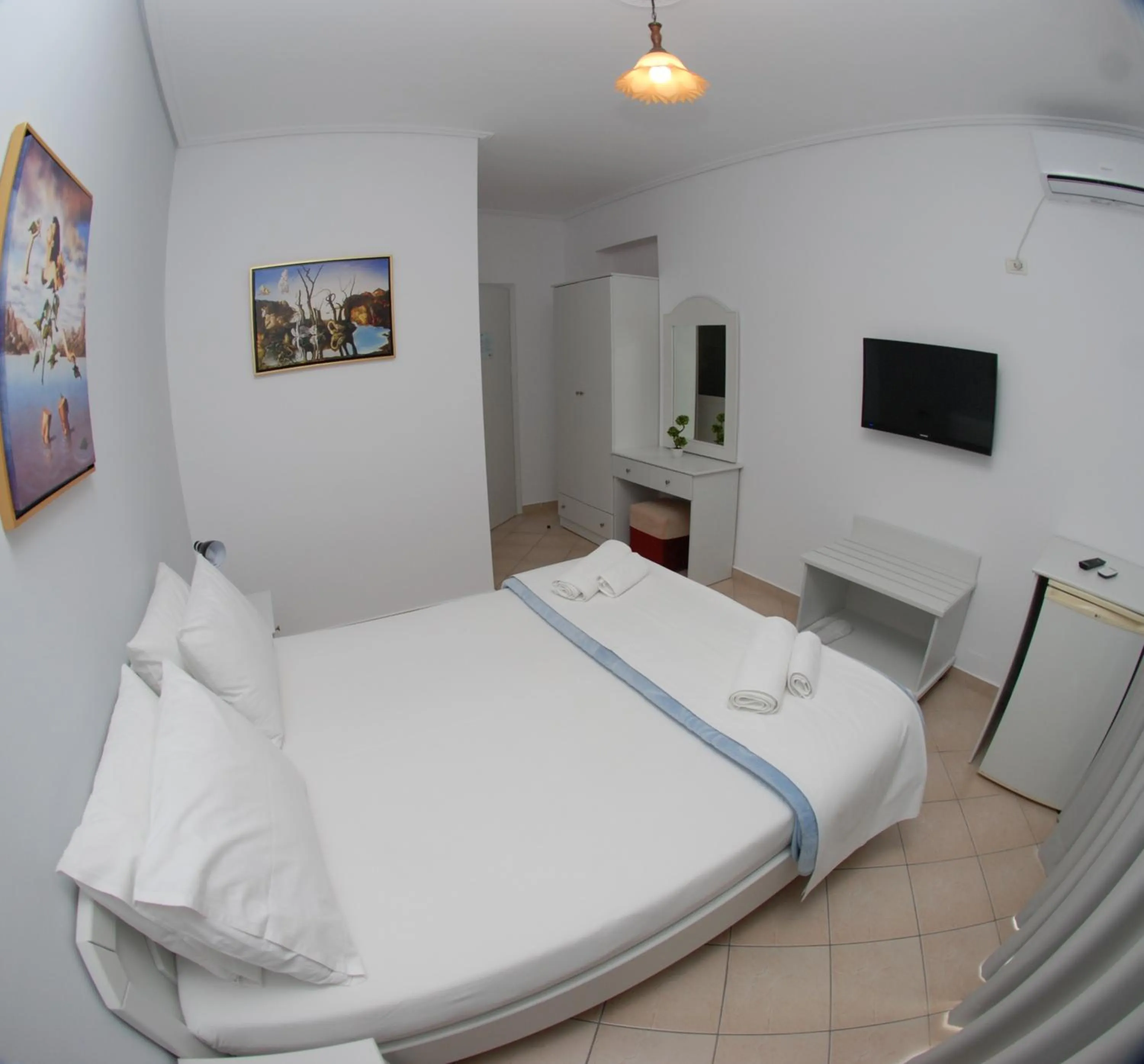 Bed in Hotel MS