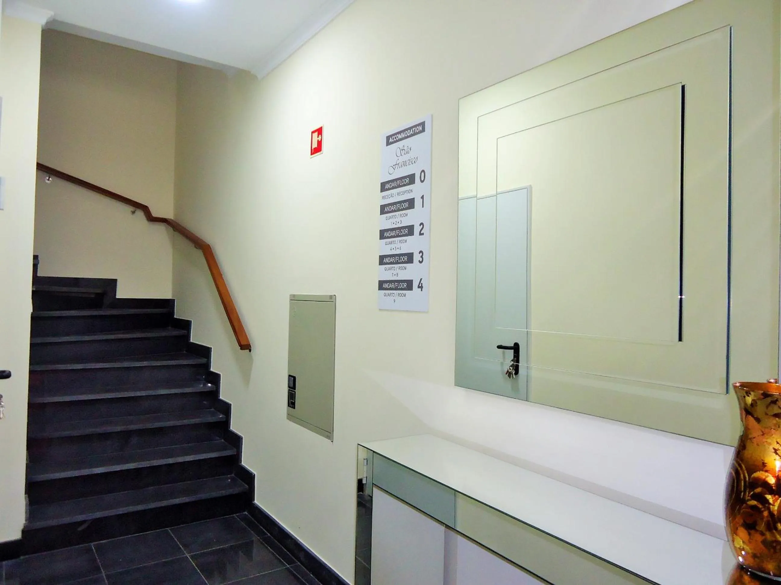 Lobby or reception in São Francisco Accommodation