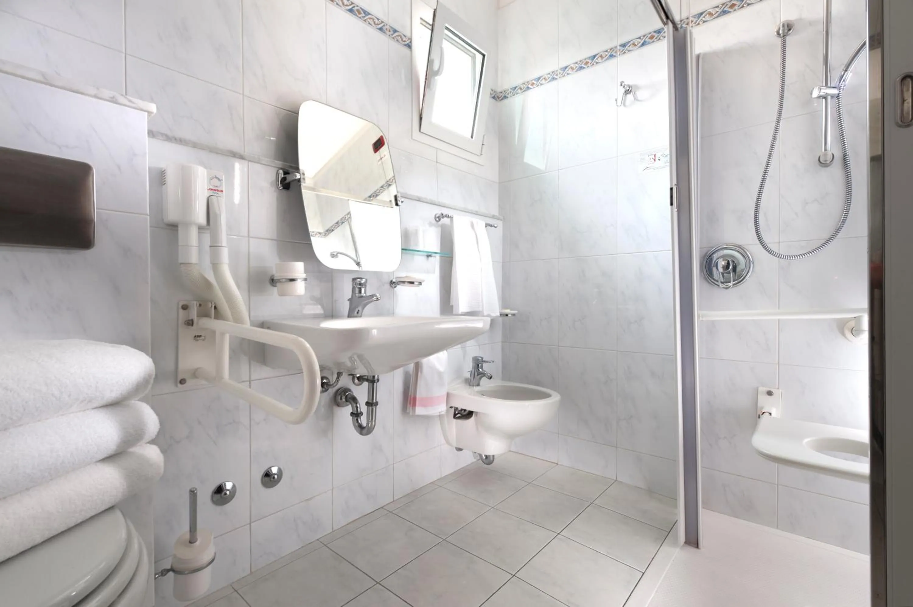 Facility for disabled guests in Atilius Hotel & Suites
