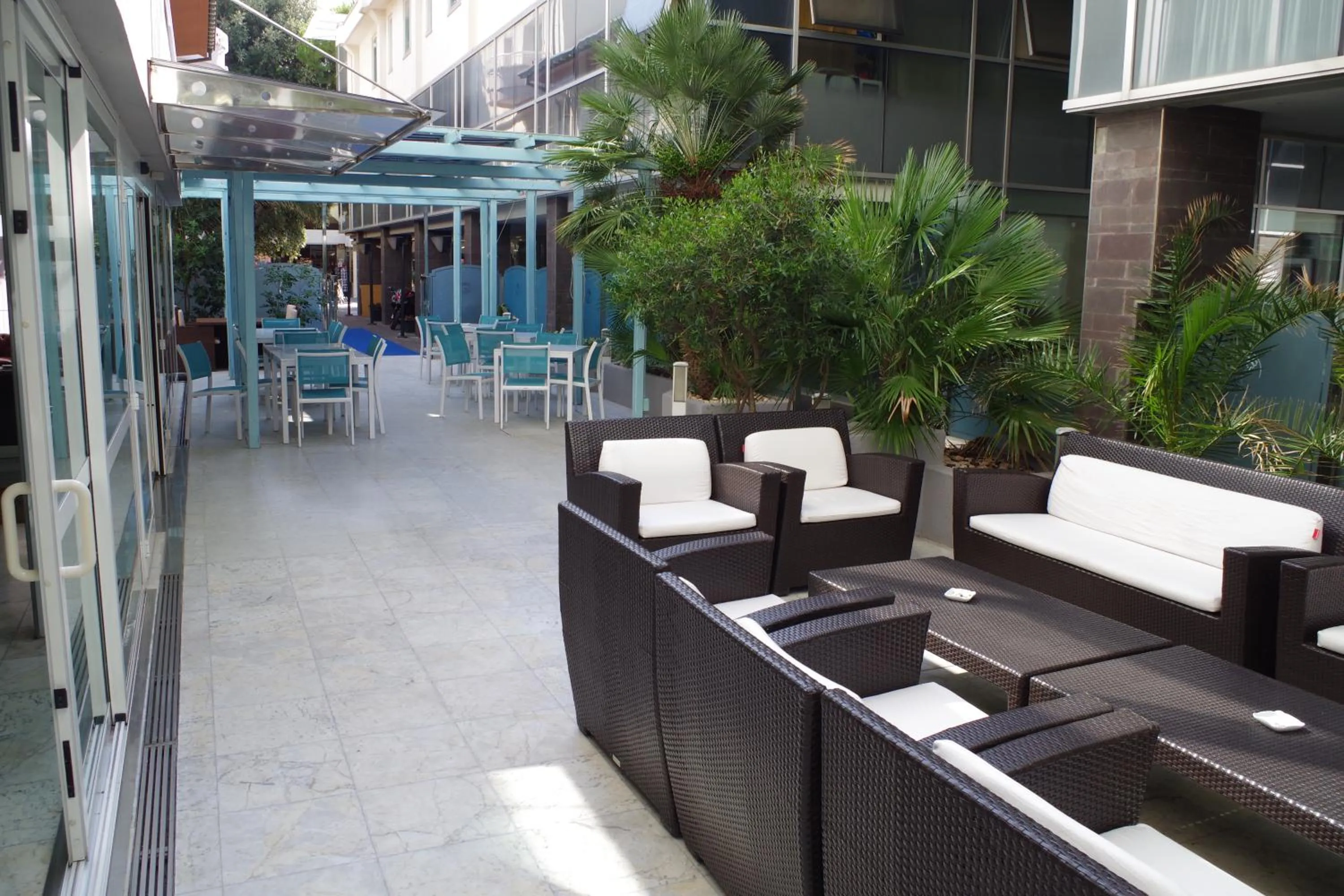 Garden in Atilius Hotel & Suites