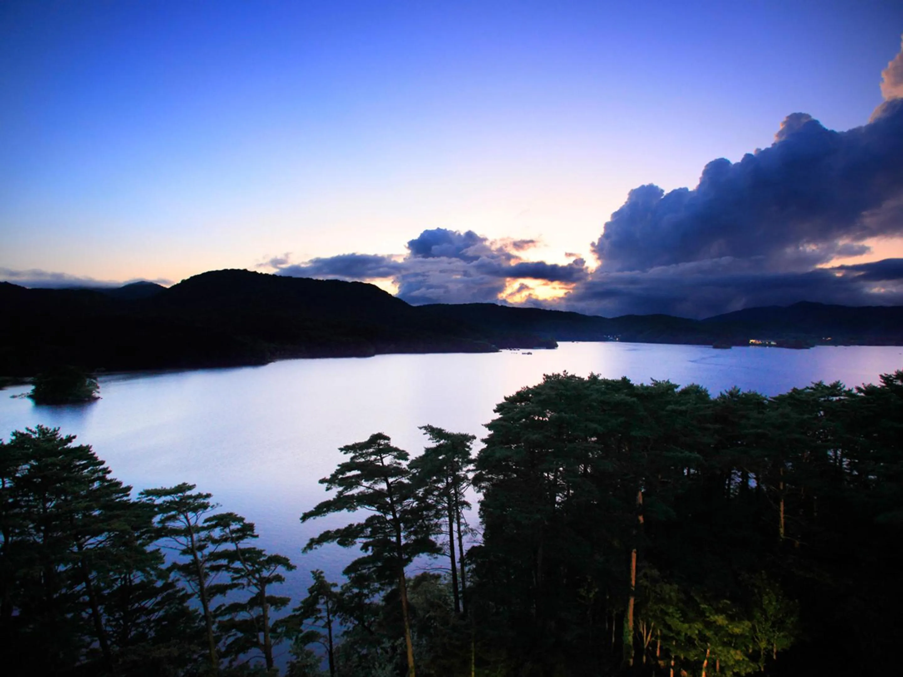 Location in Urabandai Lake Resort Goshiki no Mori