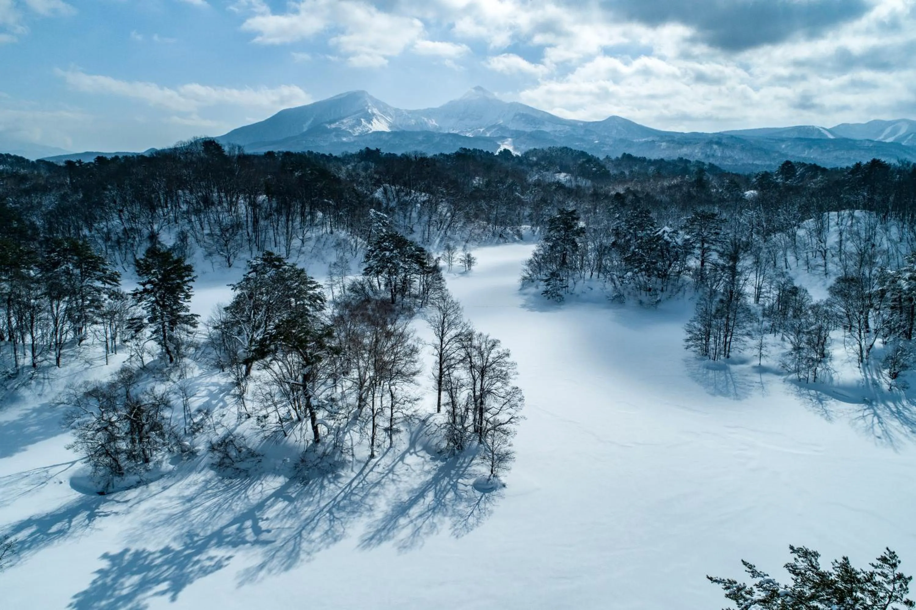 Nearby landmark in Urabandai Lake Resort Goshiki no Mori