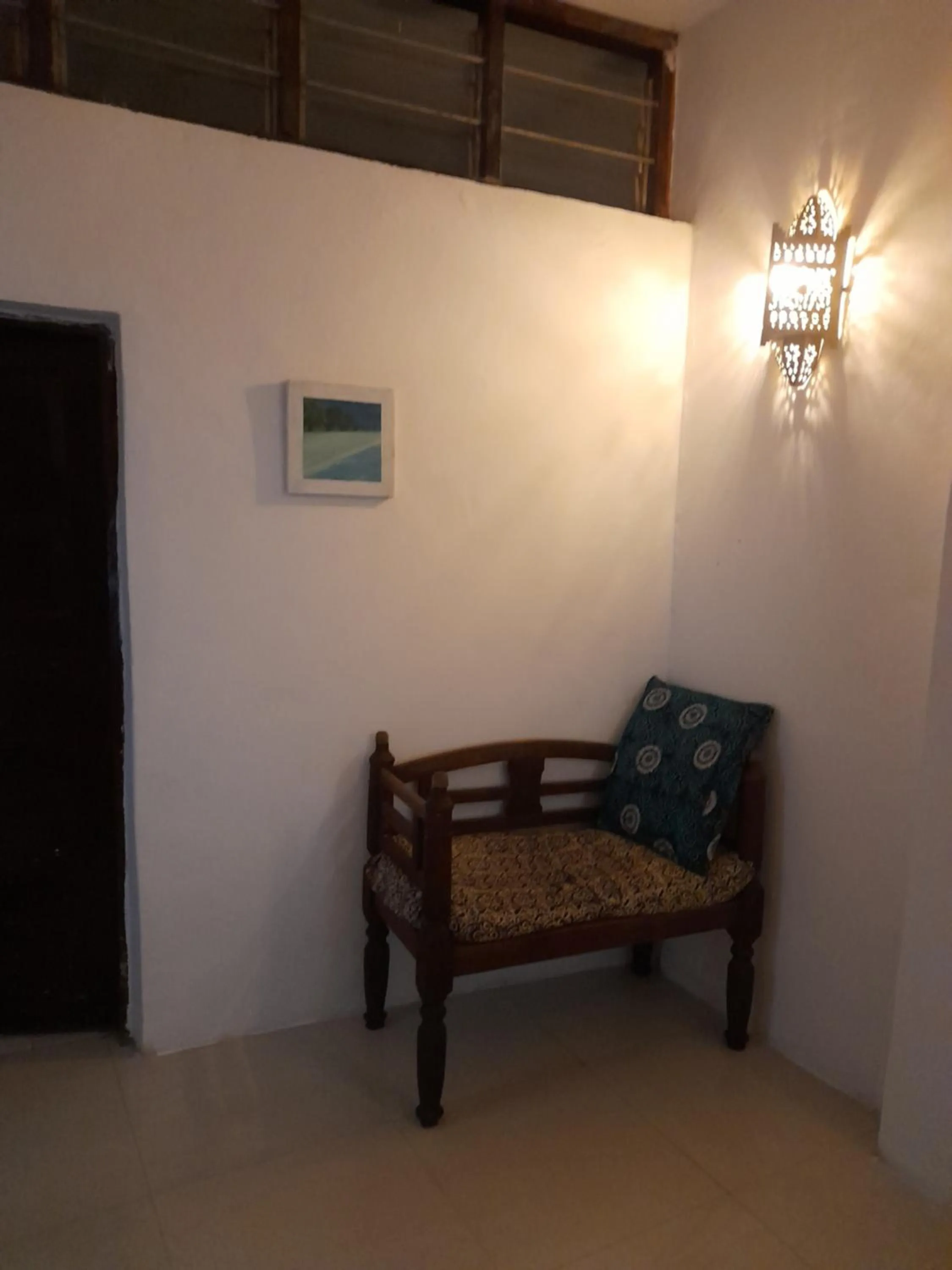 Seating area in Riverman Hotel