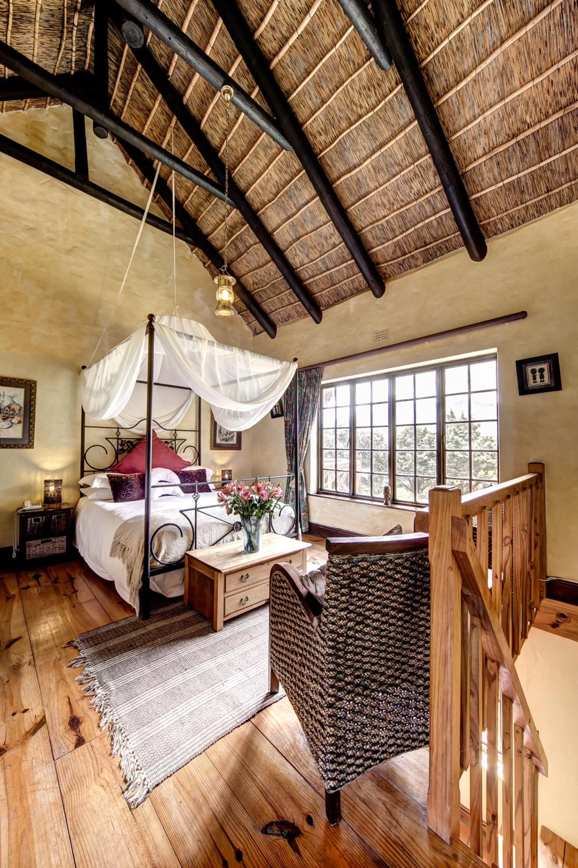 Bedroom in Wild Rose Country Lodge