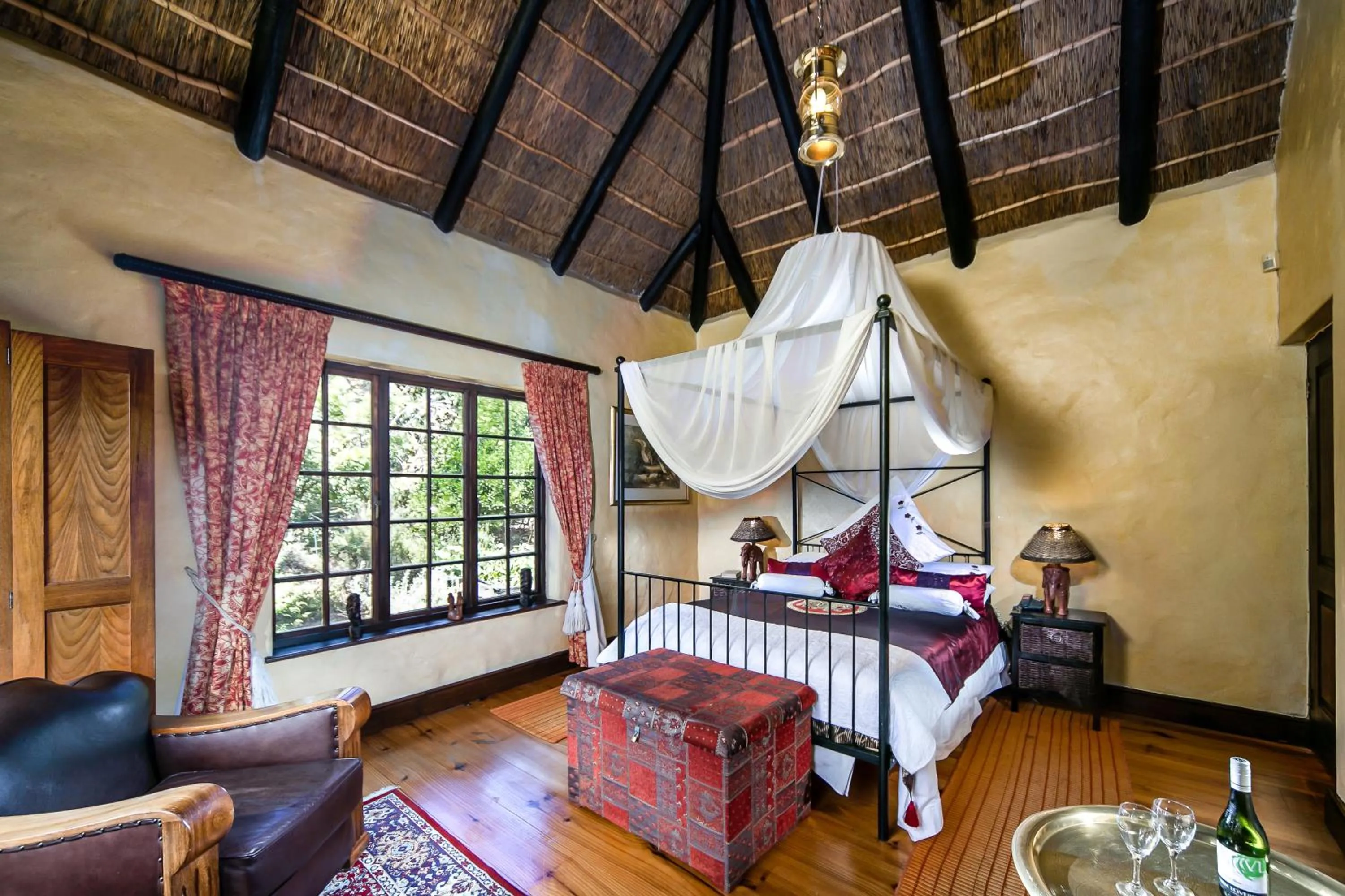 Bedroom in Wild Rose Country Lodge