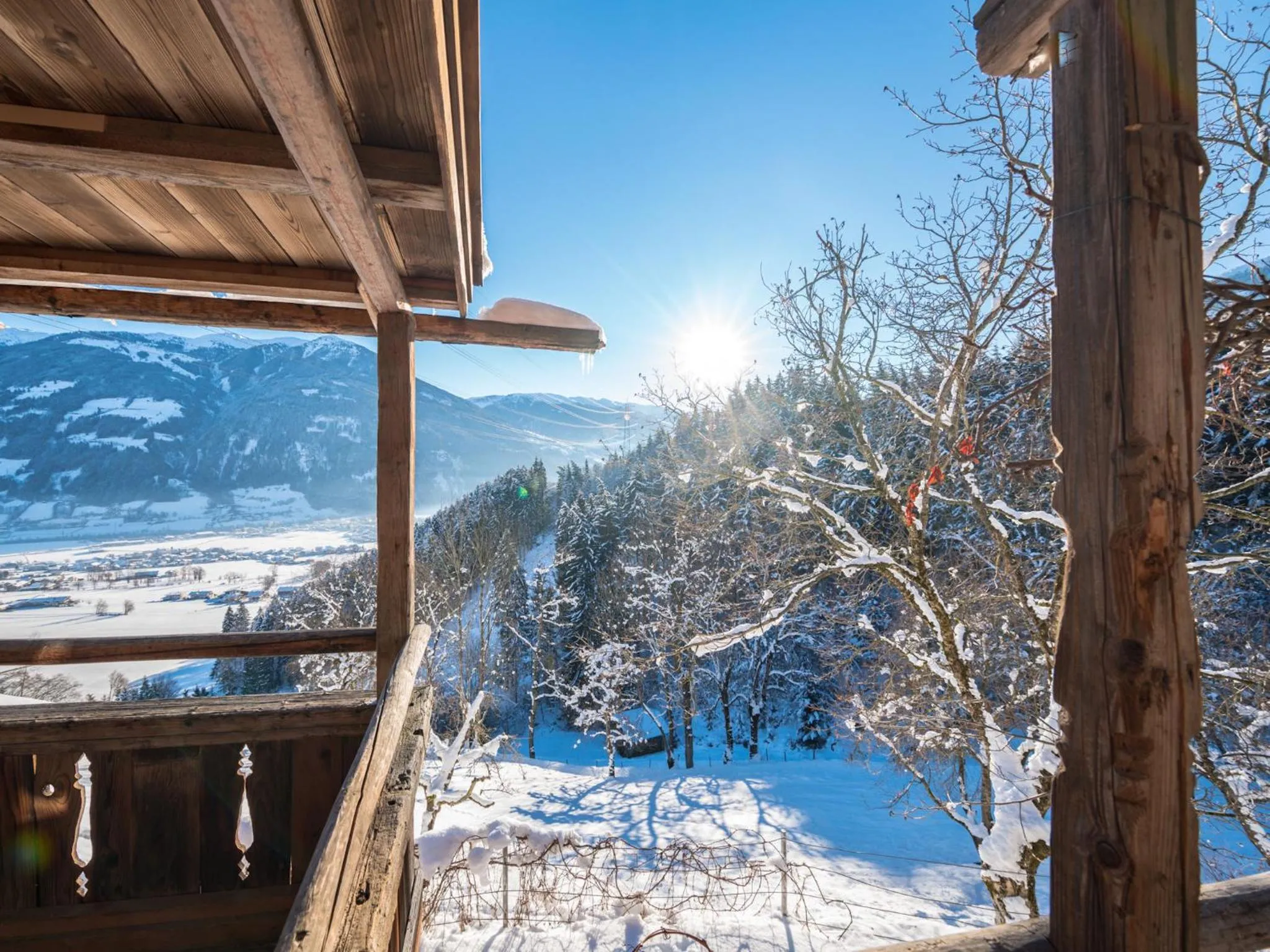 Winter in Das Wiesegg