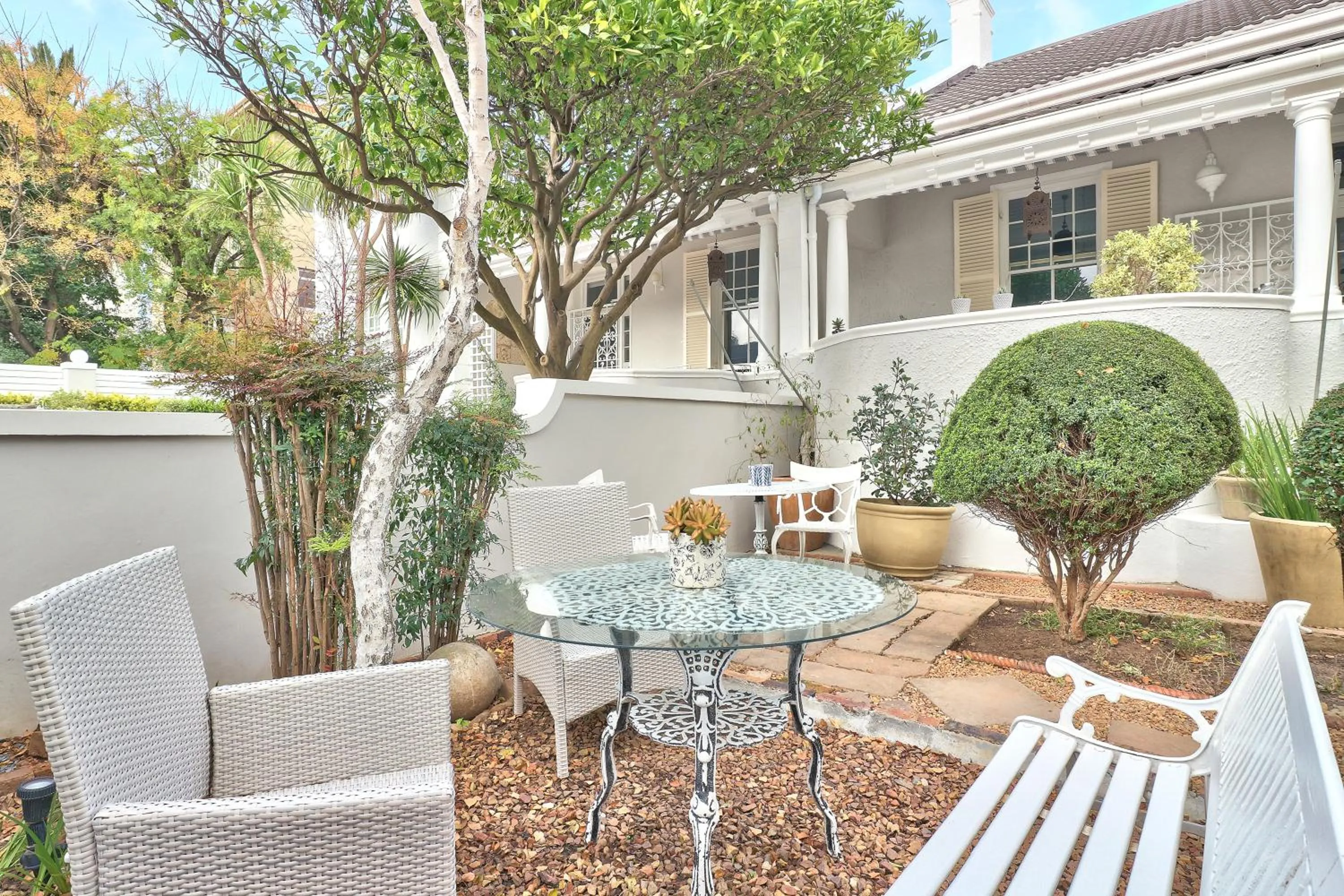 Garden in Parker Cottage Guesthouse