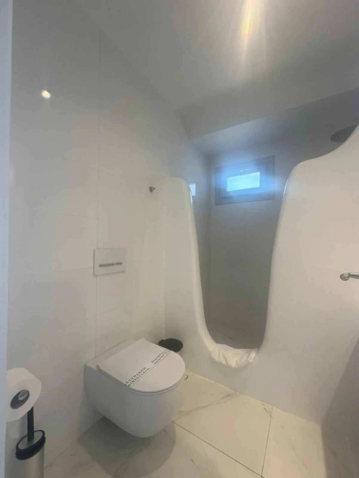 Bathroom in White Concept Caves