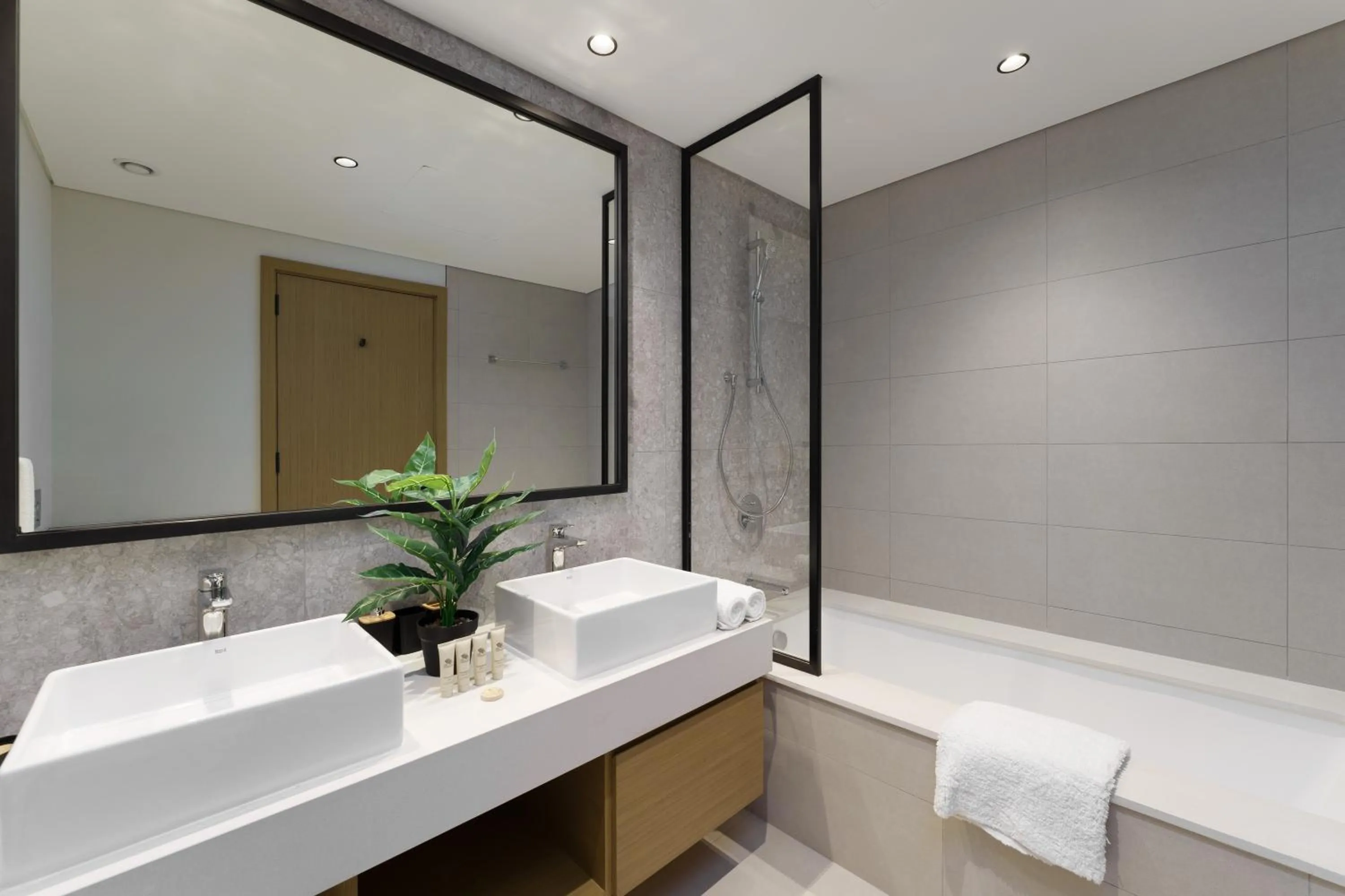 Bathroom in Maison Privee - Tranquil Living with Golf Course Vws in Dubai Hills