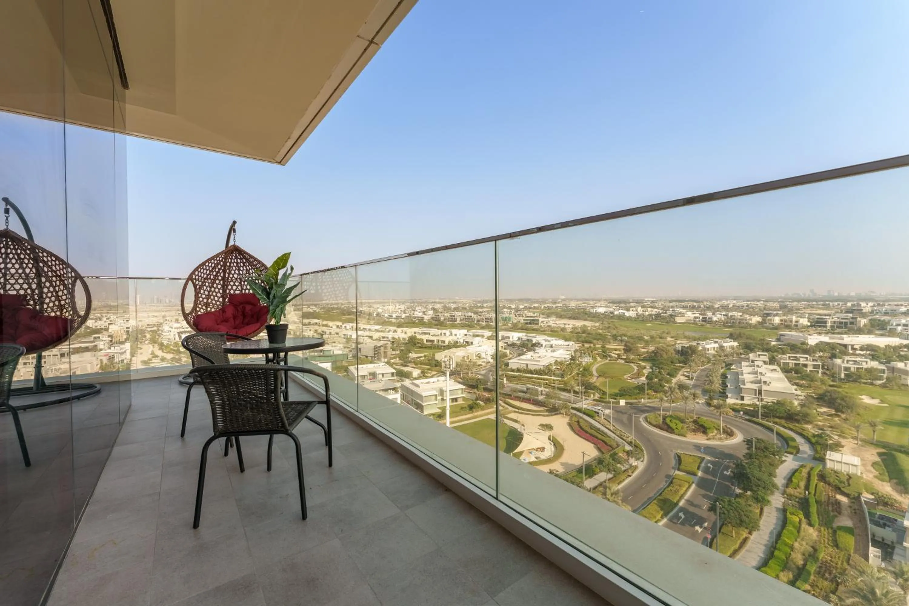 Balcony/Terrace in Maison Privee - Tranquil Living with Golf Course Vws in Dubai Hills