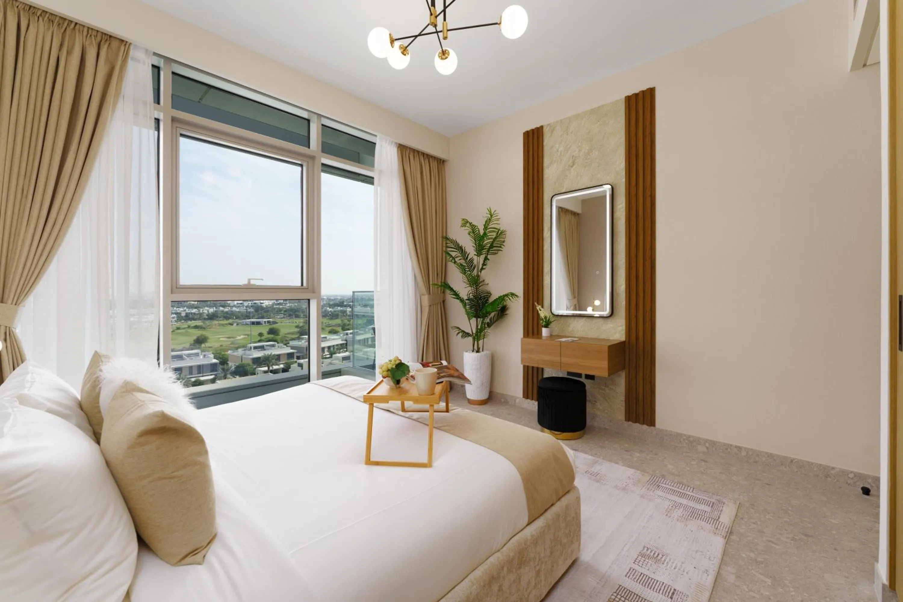 Bed in Maison Privee - Tranquil Living with Golf Course Vws in Dubai Hills