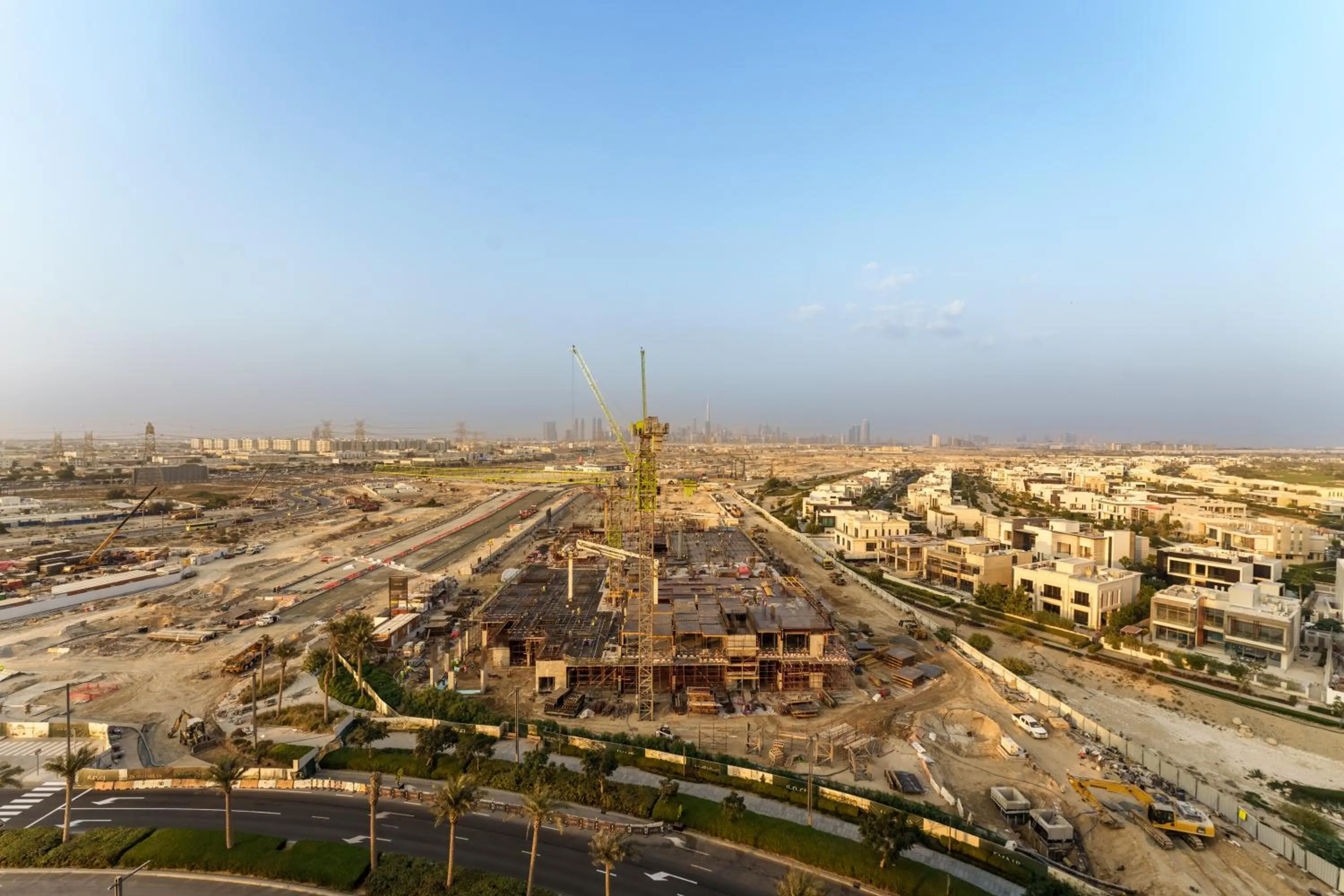 Street view in Maison Privee - Tranquil Living with Golf Course Vws in Dubai Hills