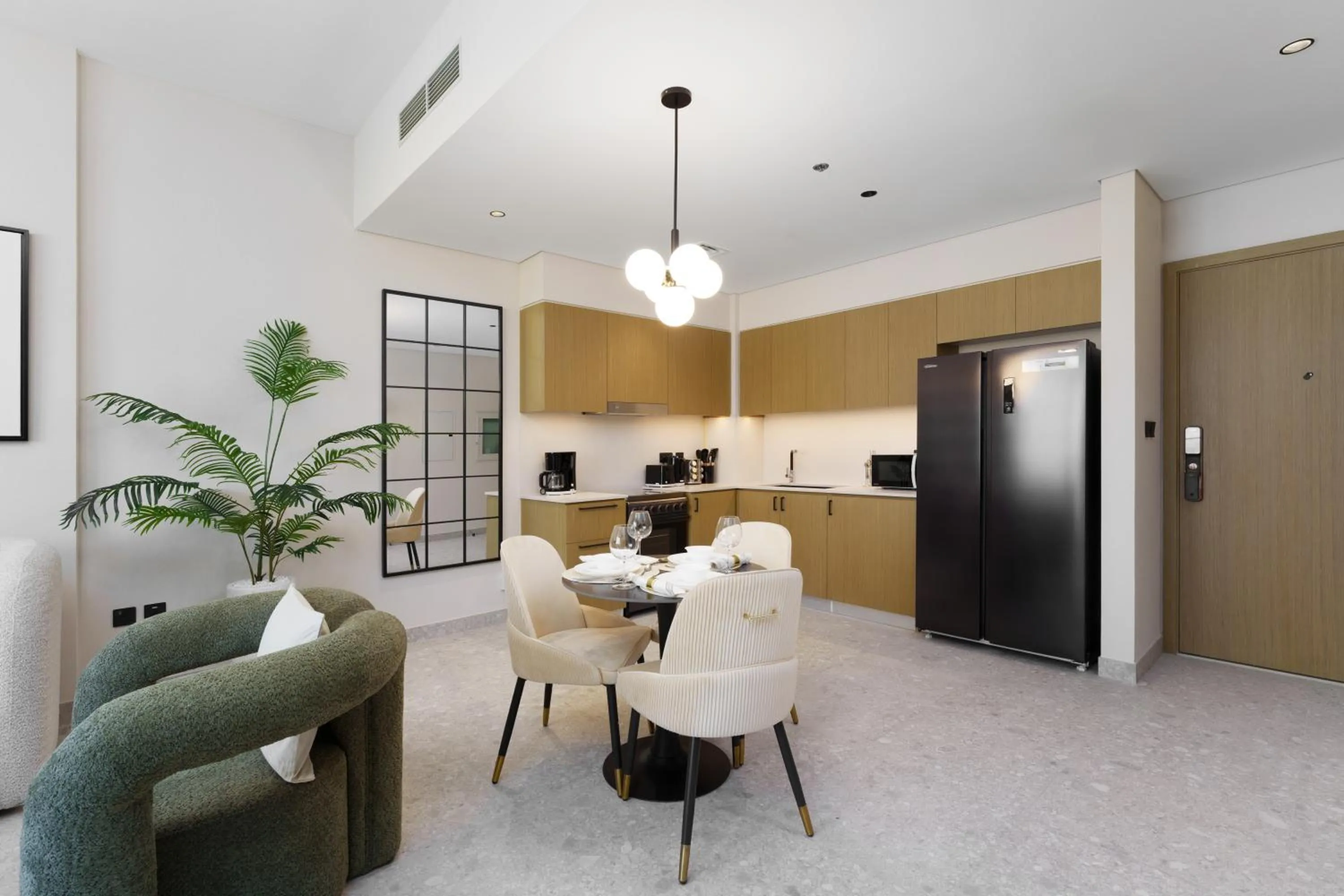 Dining area in Maison Privee - Tranquil Living with Golf Course Vws in Dubai Hills