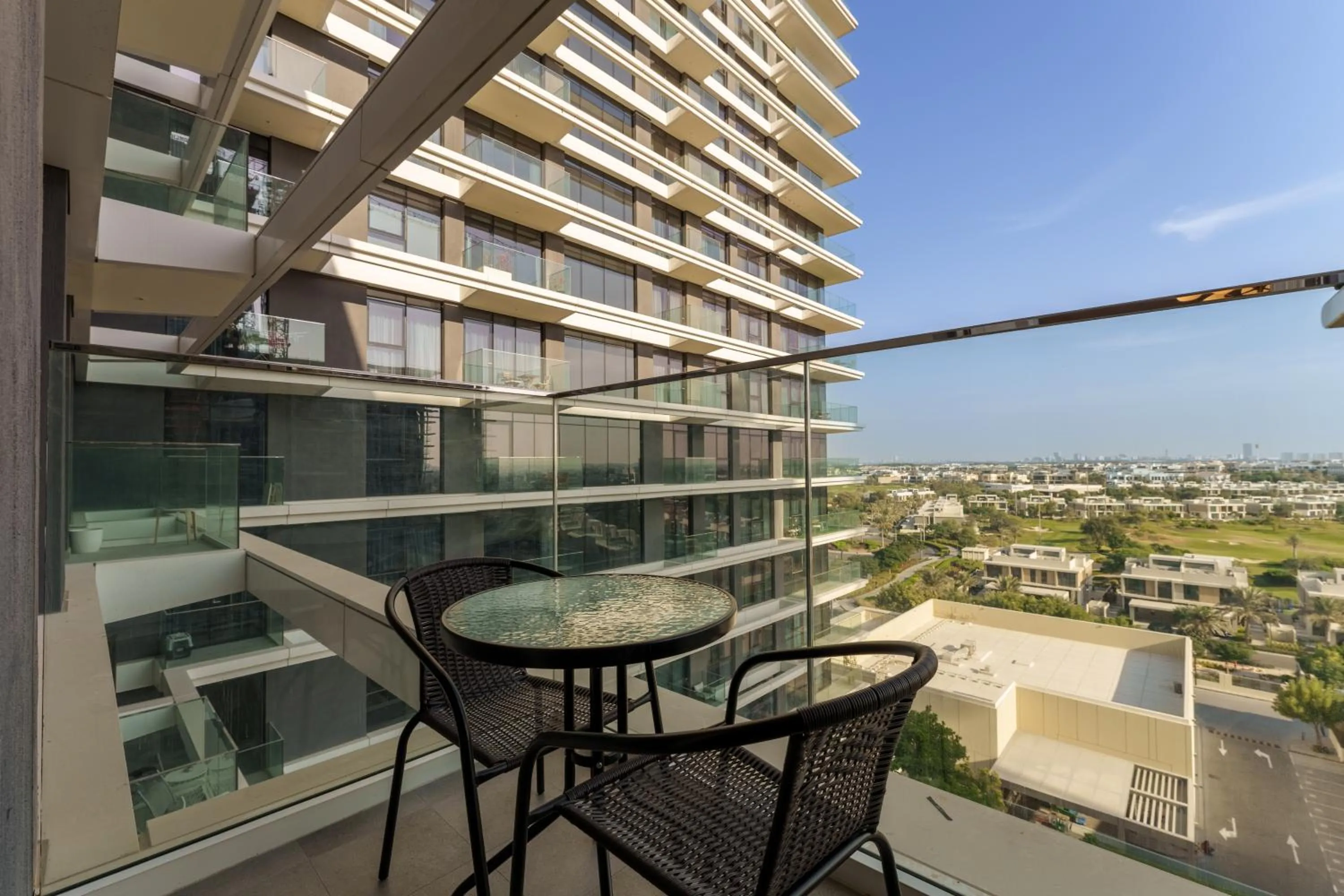 Balcony/Terrace in Maison Privee - Tranquil Living with Golf Course Vws in Dubai Hills