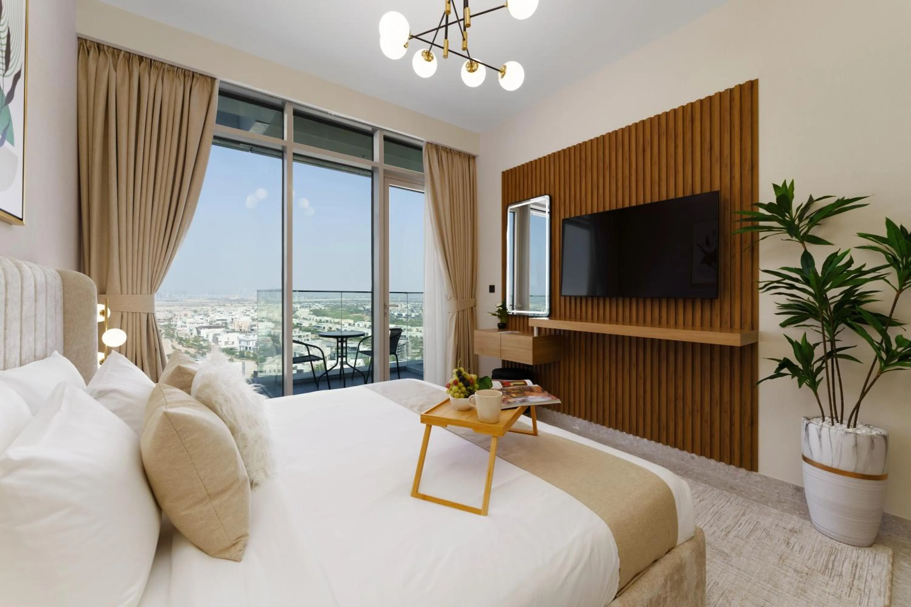 Bed in Maison Privee - Tranquil Living with Golf Course Vws in Dubai Hills