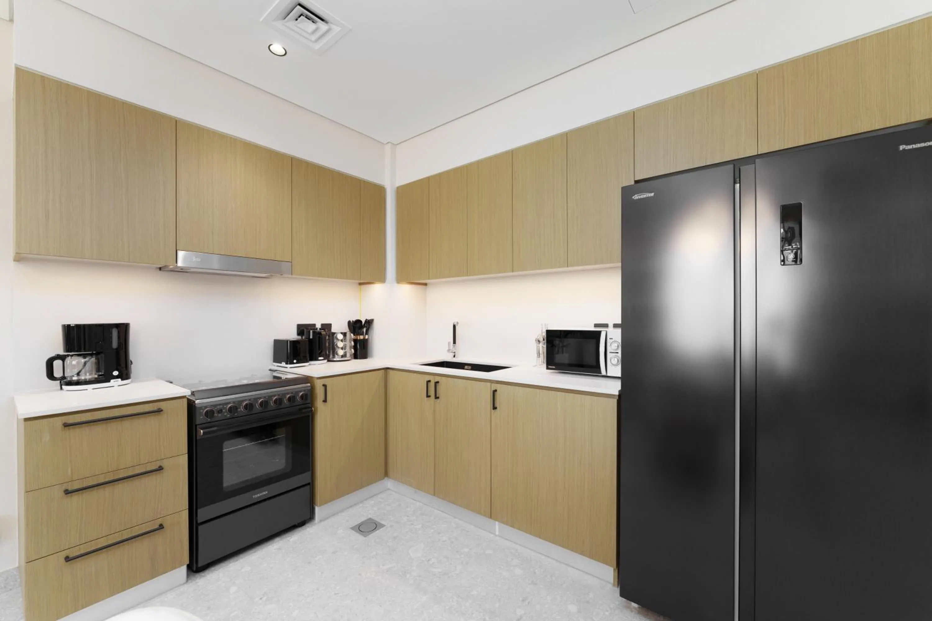kitchen in Maison Privee - Tranquil Living with Golf Course Vws in Dubai Hills
