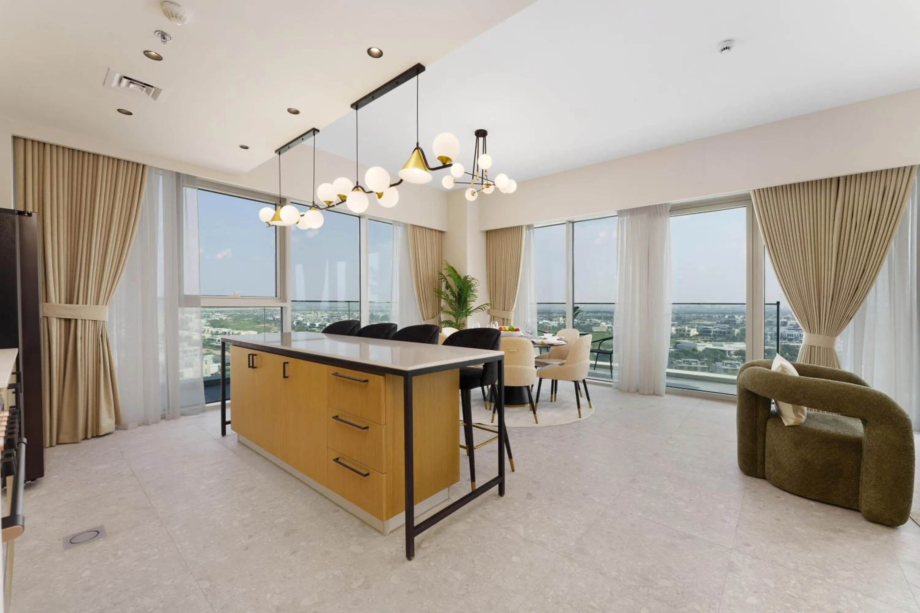 Seating area in Maison Privee - Tranquil Living with Golf Course Vws in Dubai Hills