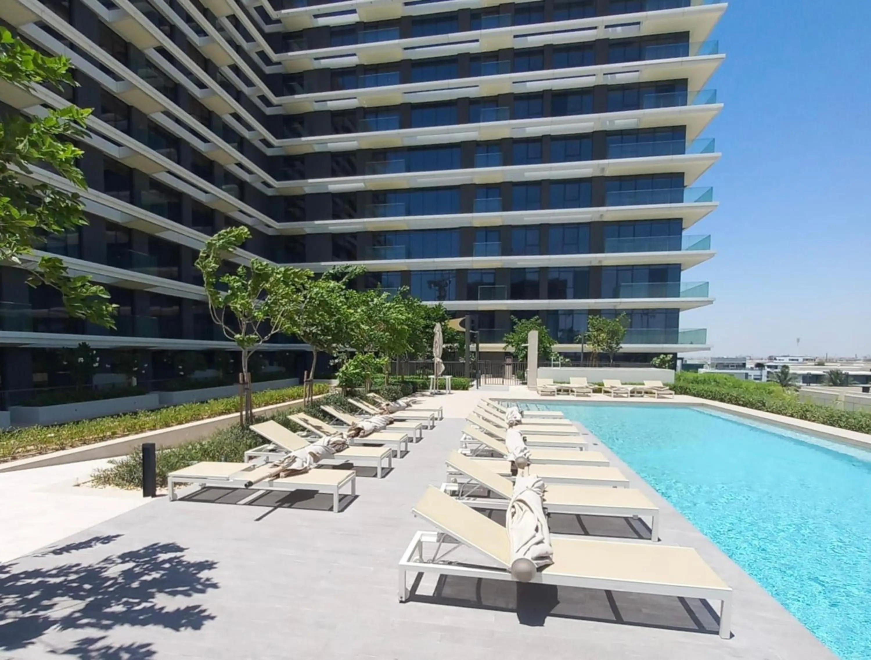 Swimming pool in Maison Privee - Tranquil Living with Golf Course Vws in Dubai Hills
