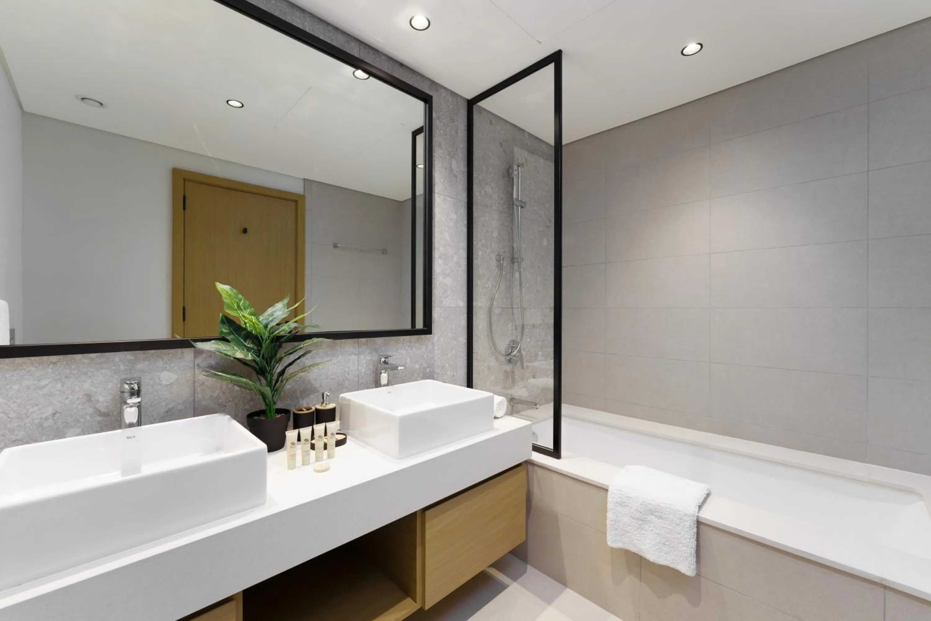 Bathroom in Maison Privee - Tranquil Living with Golf Course Vws in Dubai Hills