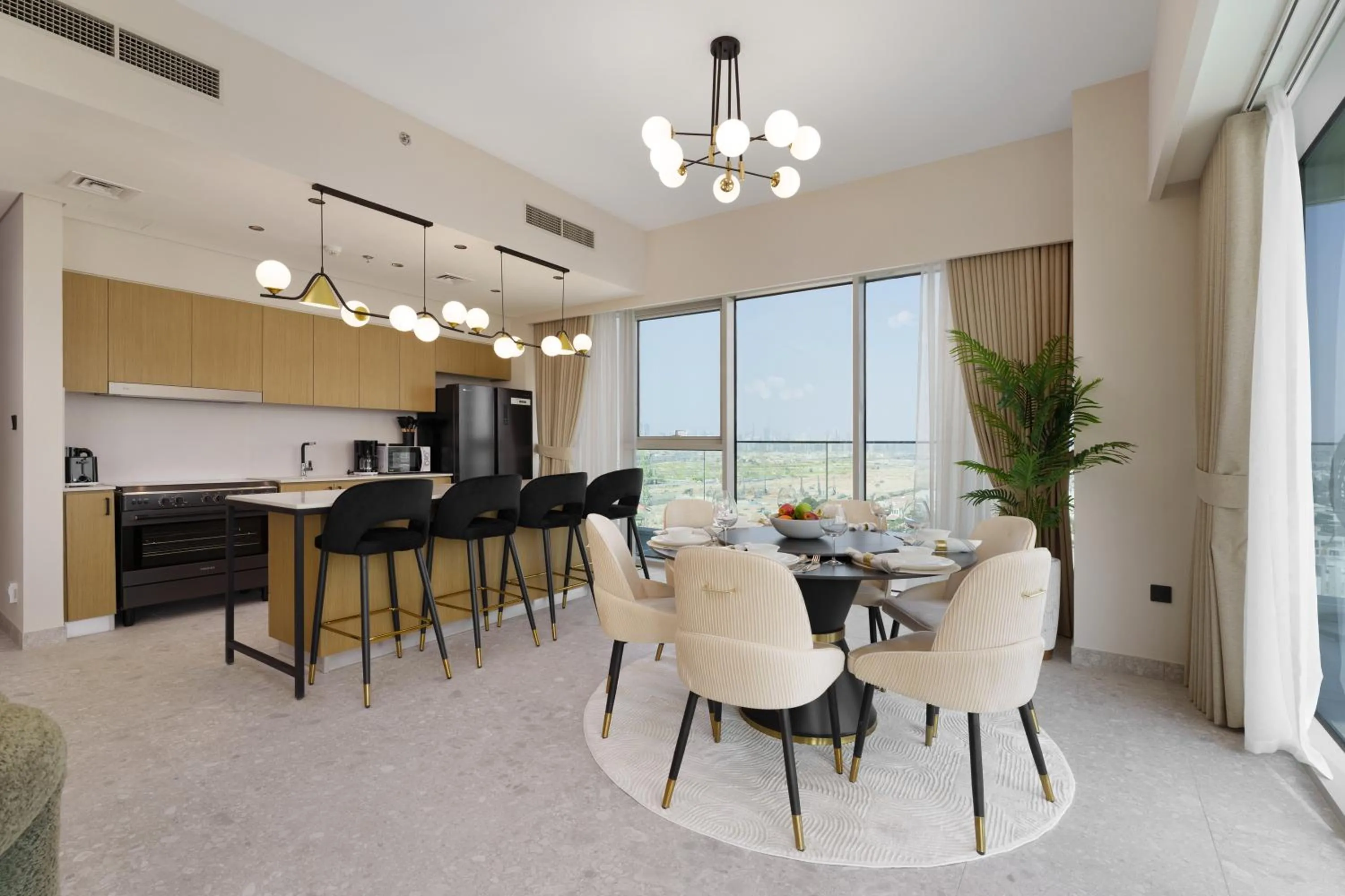 Seating area in Maison Privee - Tranquil Living with Golf Course Vws in Dubai Hills