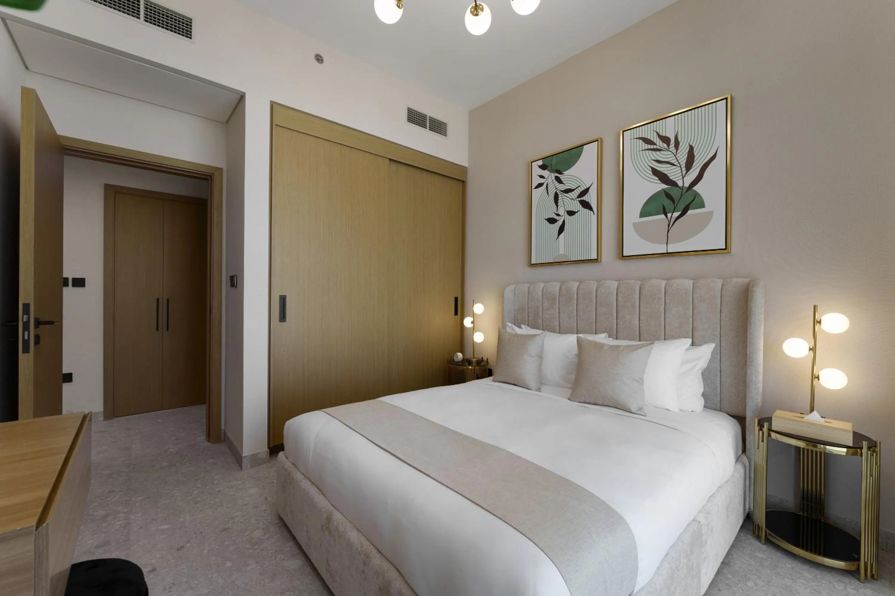 Bed in Maison Privee - Tranquil Living with Golf Course Vws in Dubai Hills