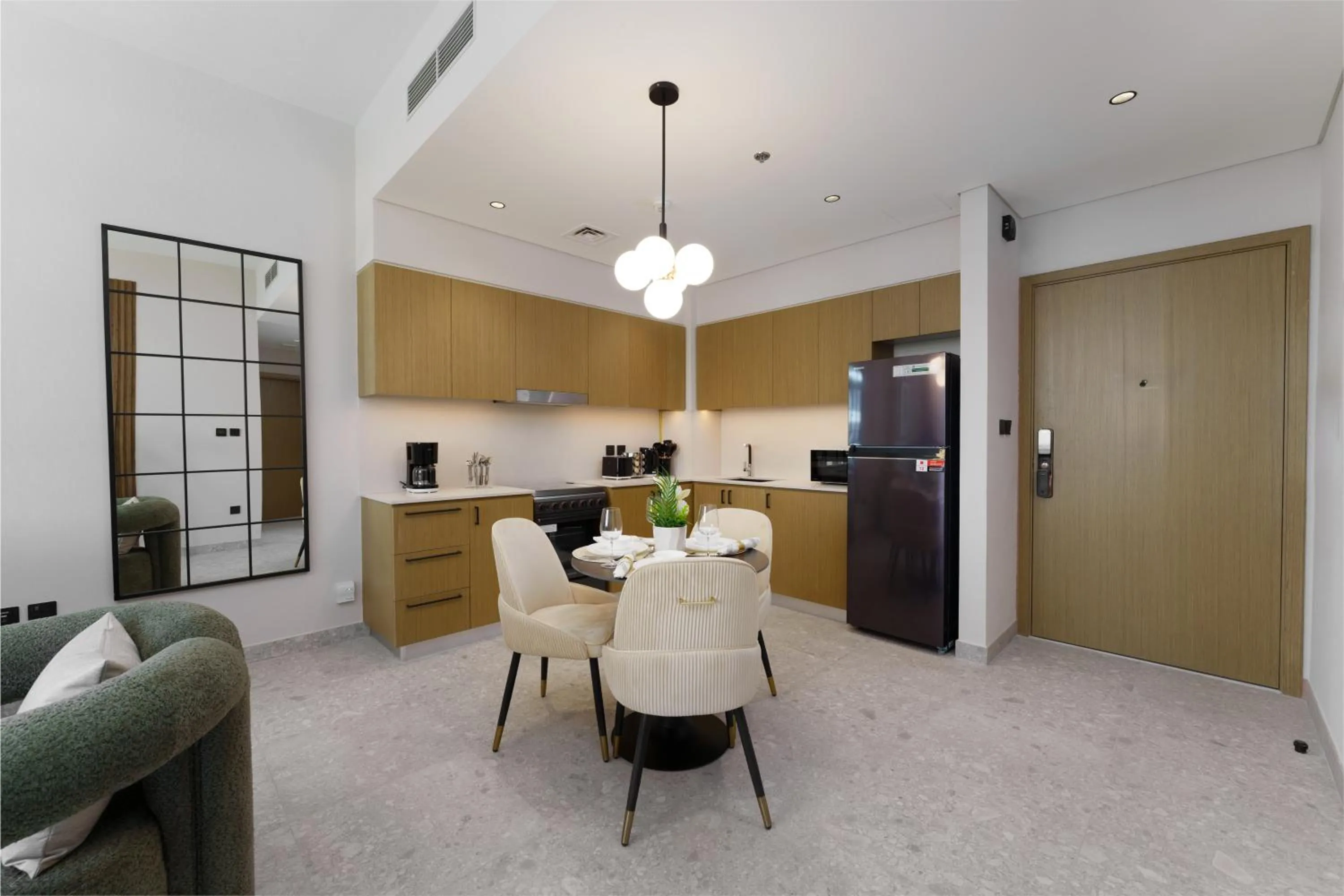 Kitchen or kitchenette in Maison Privee - Tranquil Living with Golf Course Vws in Dubai Hills
