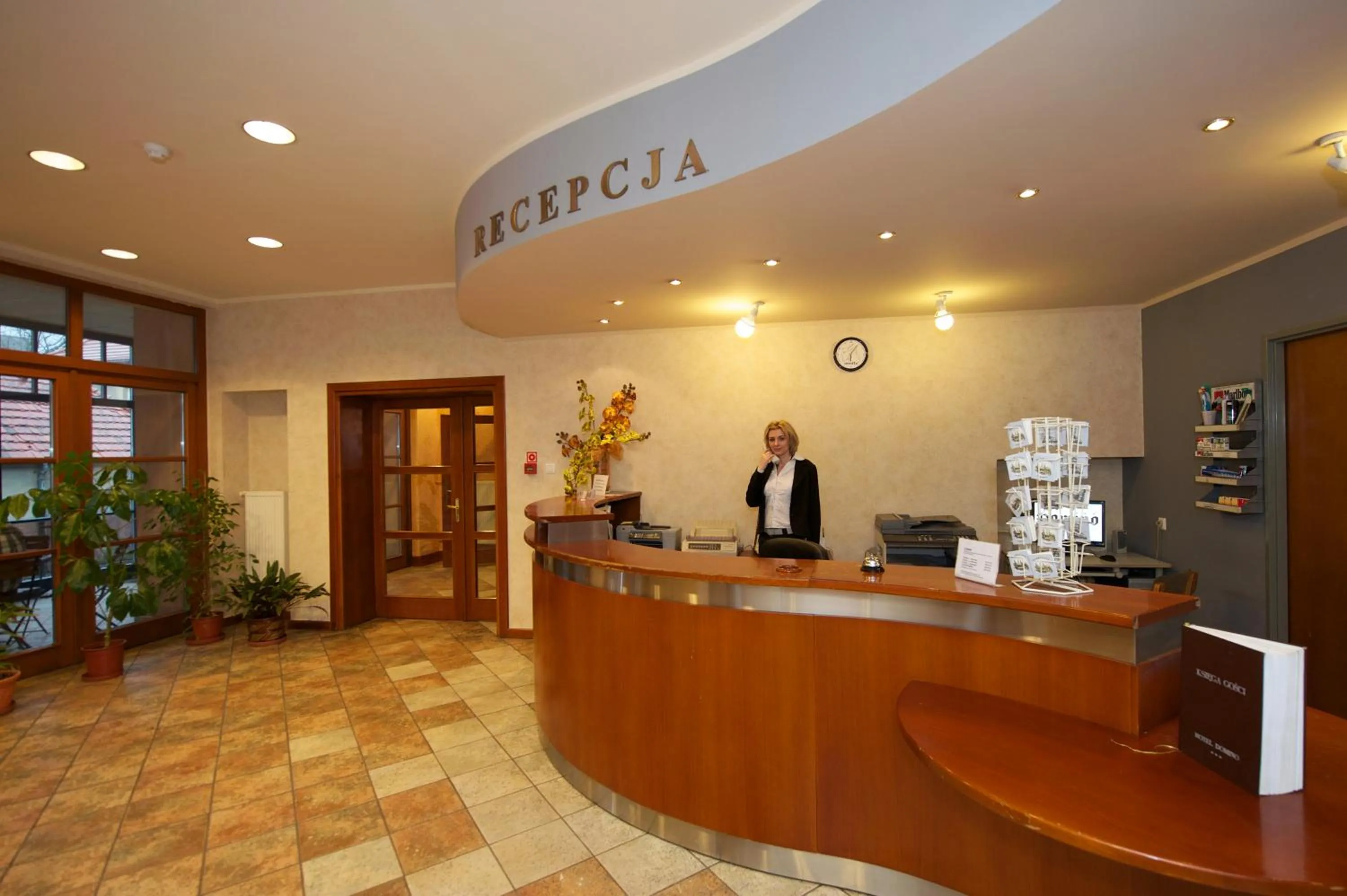 Lobby or reception in Hotel Domino