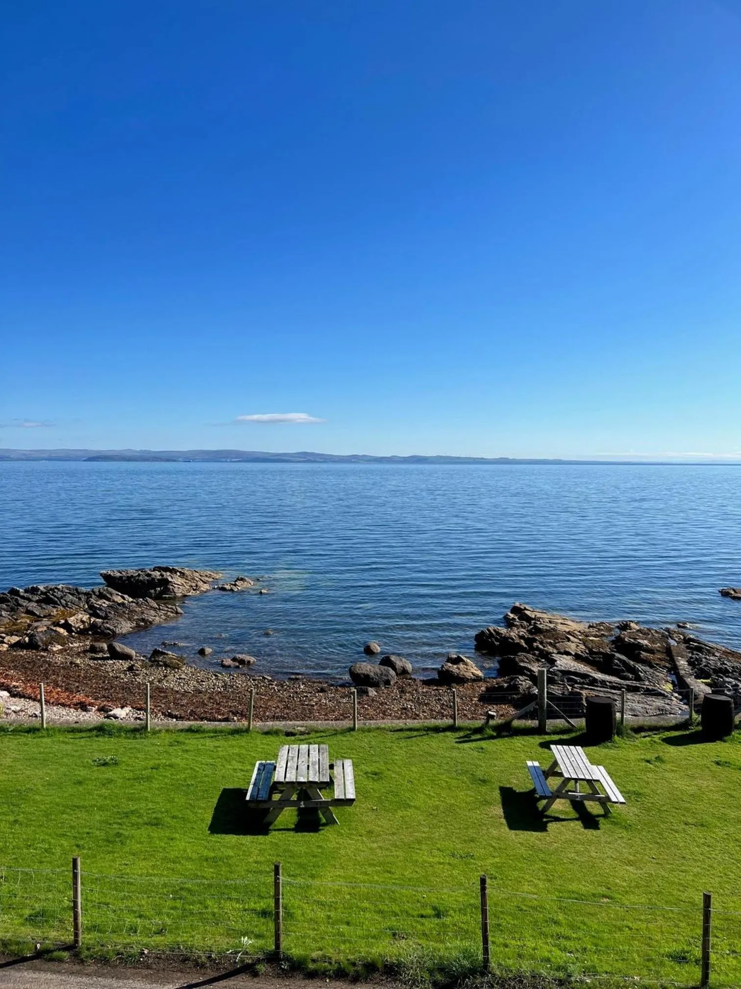 Garden in The Corrie Hotel