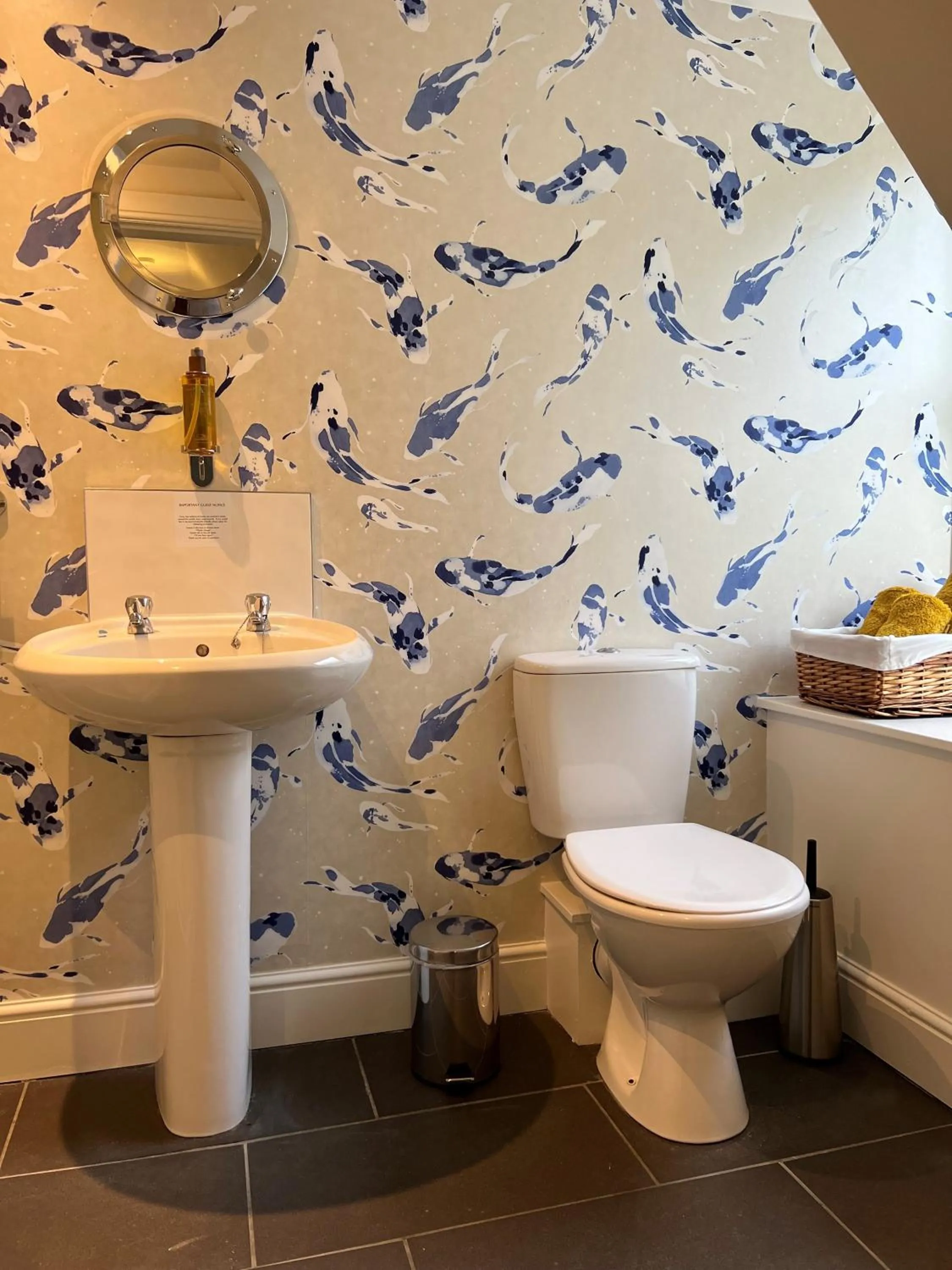 Bathroom in The Corrie Hotel