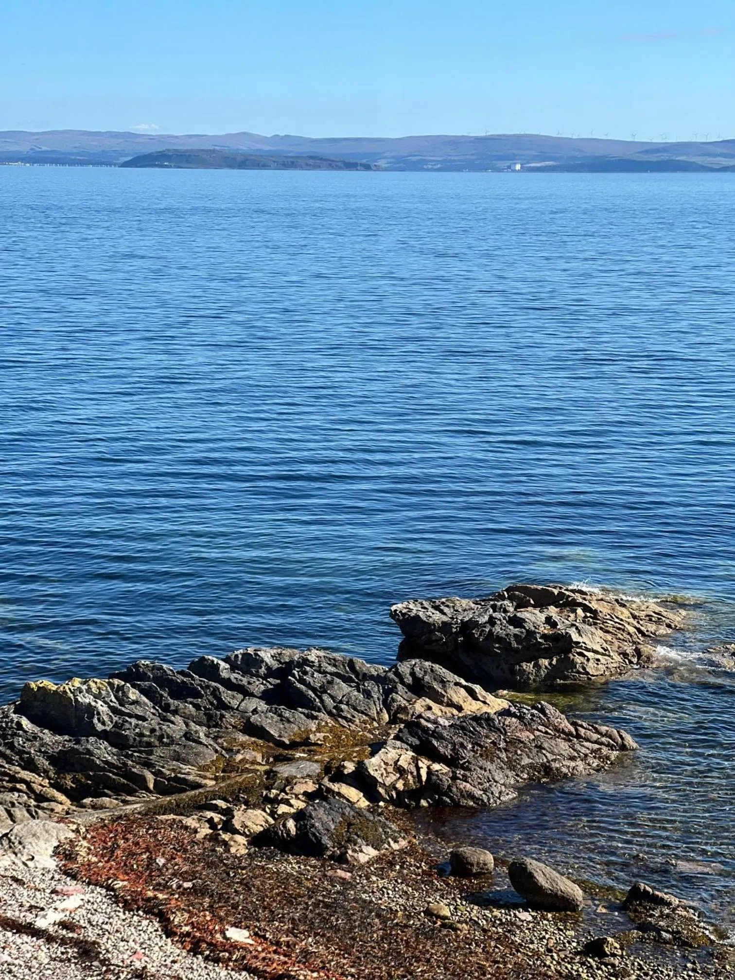 Sea view in The Corrie Hotel