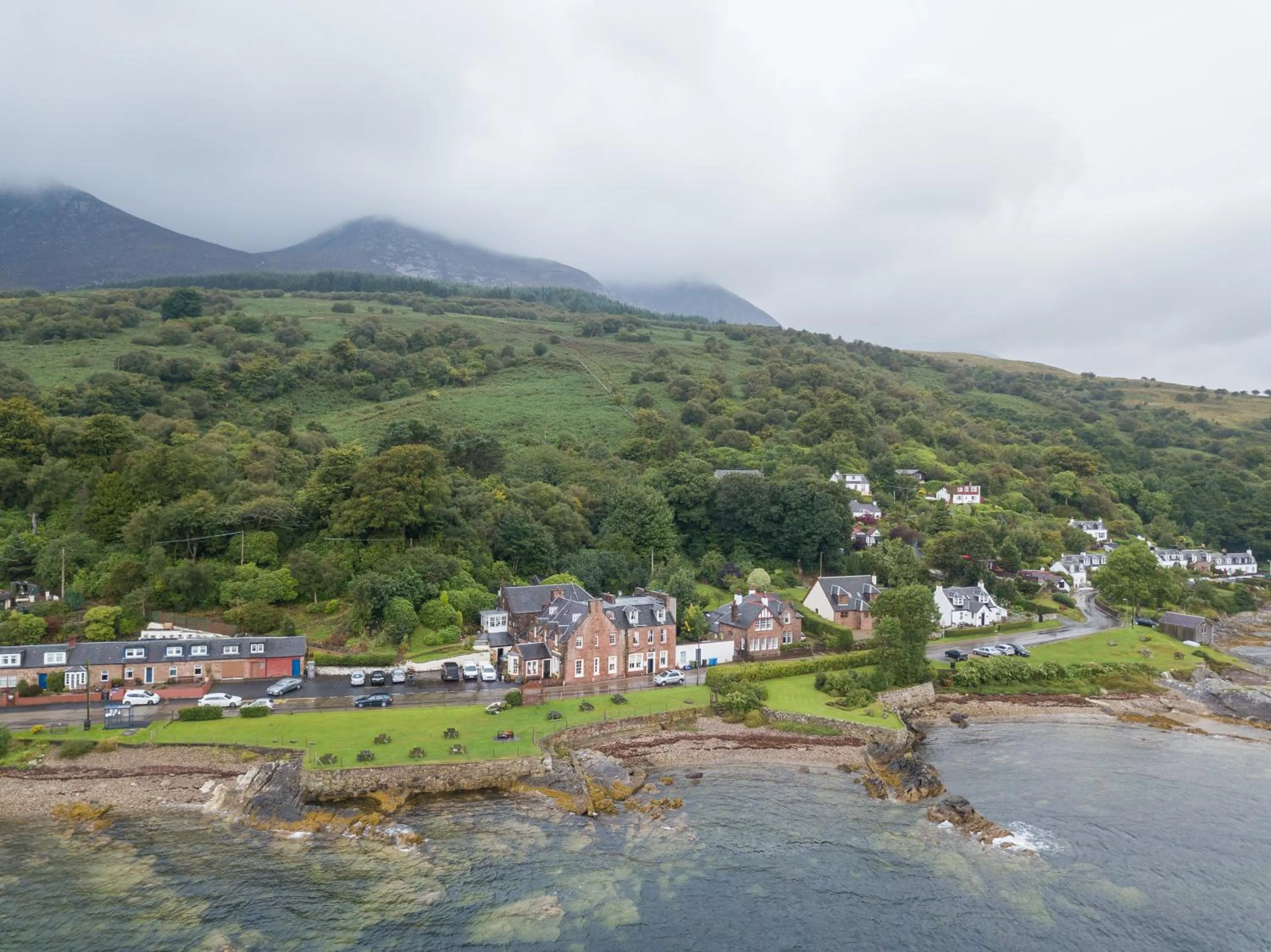Bird's eye view in The Corrie Hotel