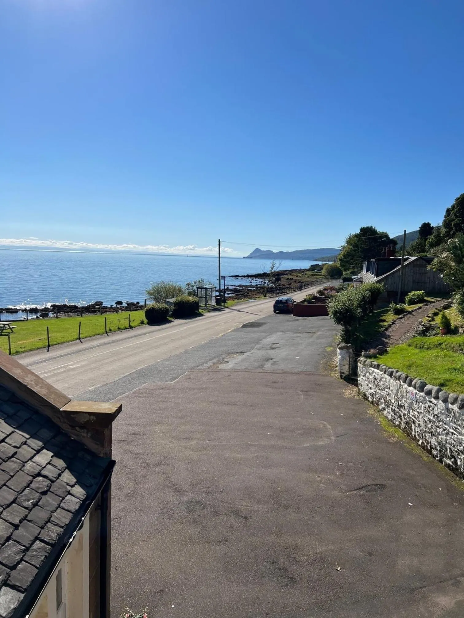 Mountain view in The Corrie Hotel