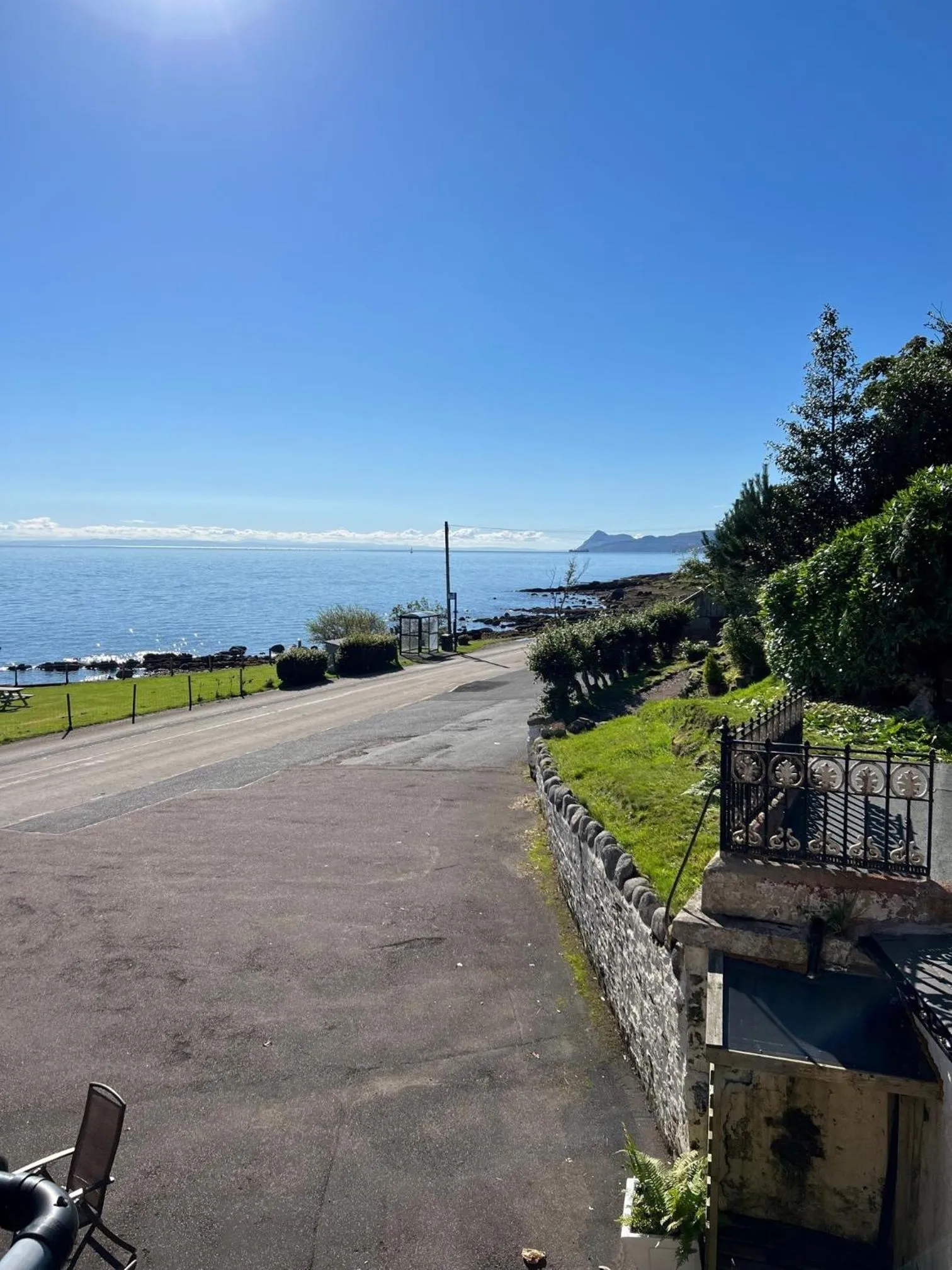 Mountain view in The Corrie Hotel