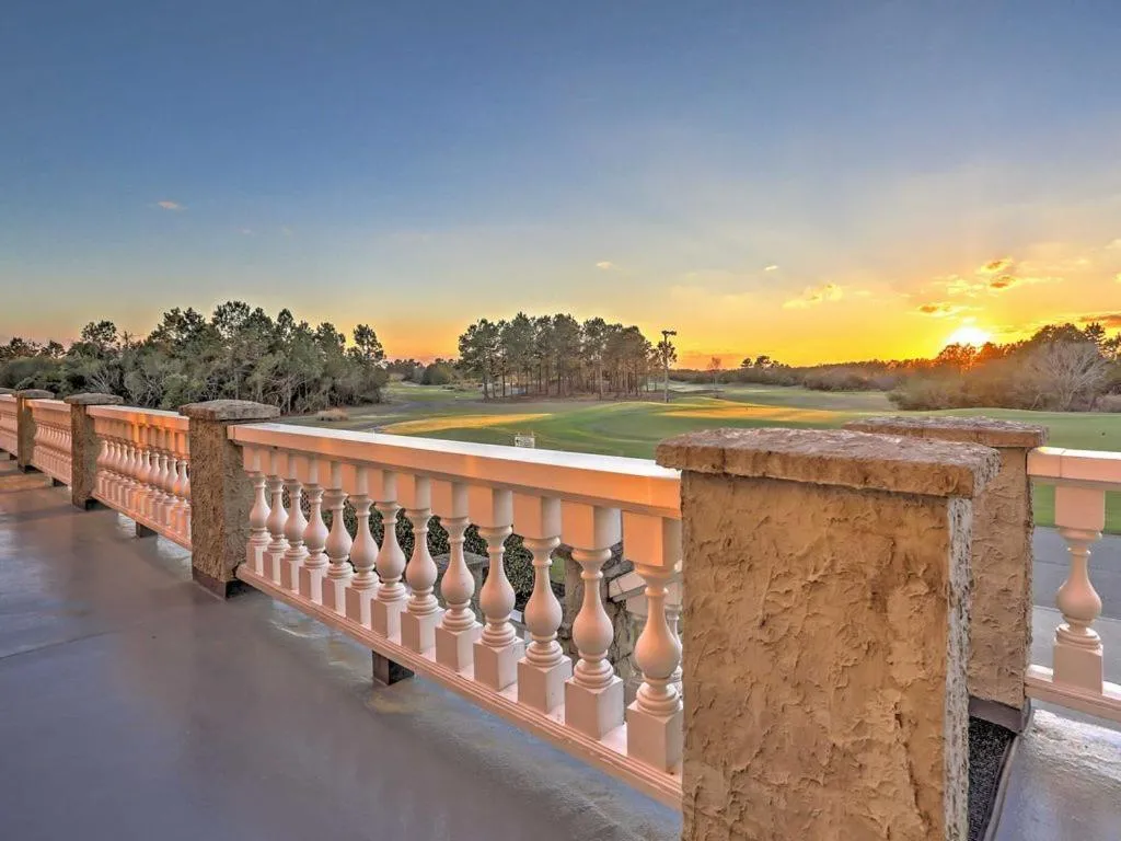 Patio in Two-Bedroom Vacation Condo