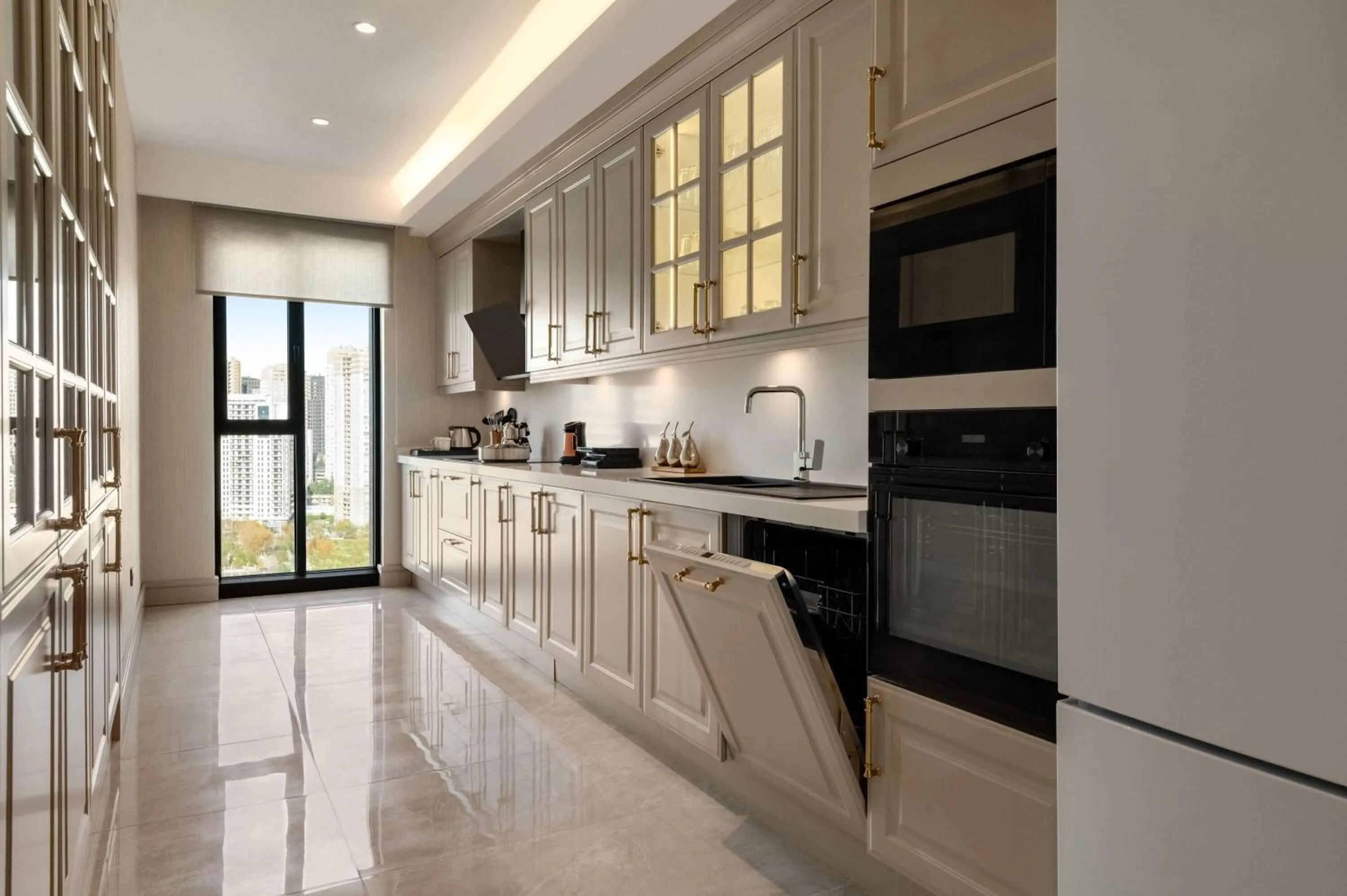 Two-Bedroom Family King Residence with Two Single Beds in Ramada Residences by Wyndham Istanbul Haramidere