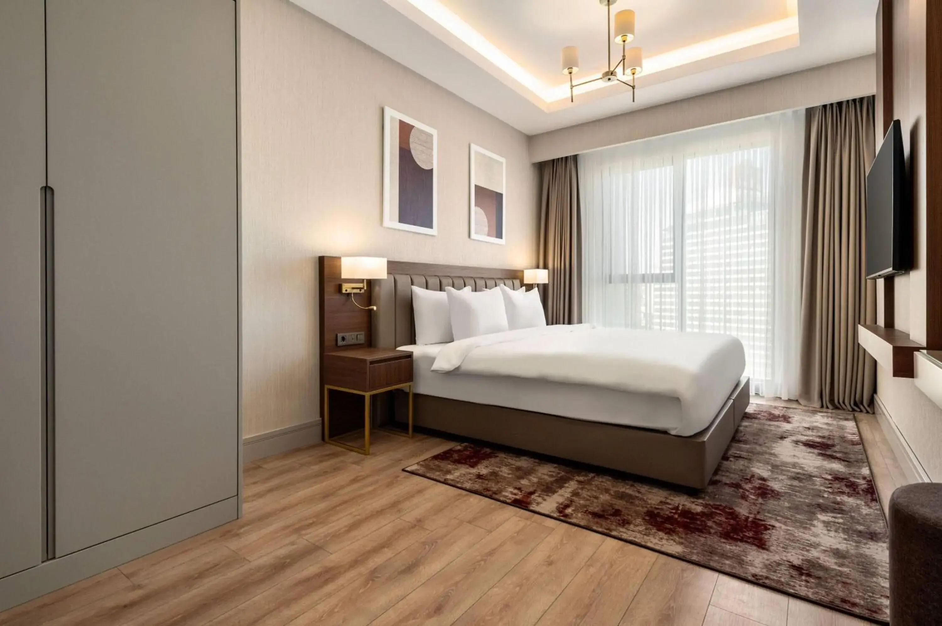Two-Bedroom King Residence with One Single Bed in Ramada Residences by Wyndham Istanbul Haramidere Two-Bedroom King Residence with One Single Bed in Ramada Residences by Wyndham Istanbul Haramidere