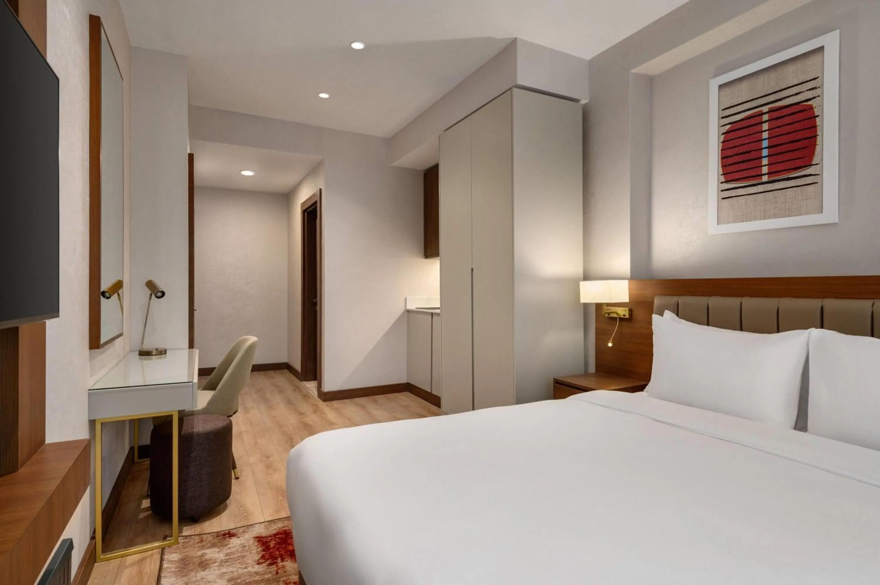 One-Bedroom Luxury King Apartment in Ramada Residences by Wyndham Istanbul Haramidere