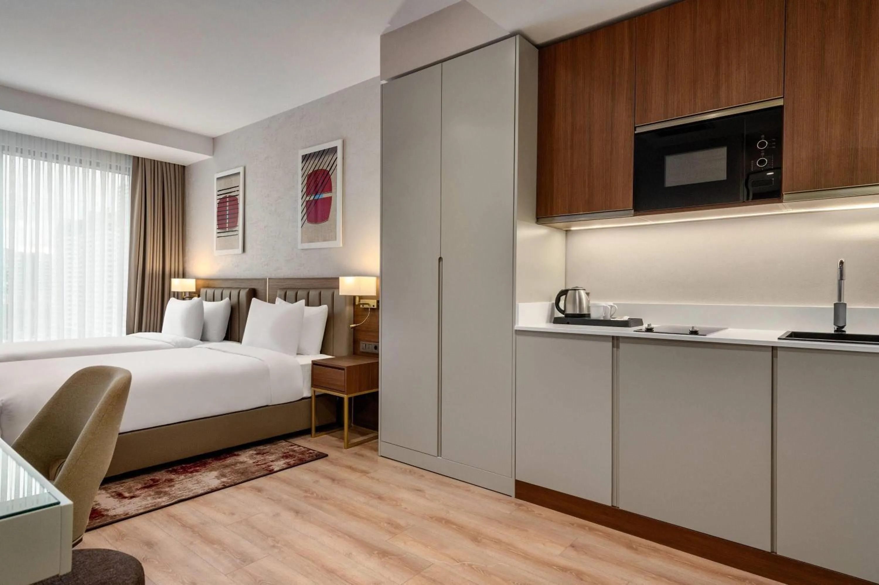 Twin Room in Ramada Residences by Wyndham Istanbul Haramidere