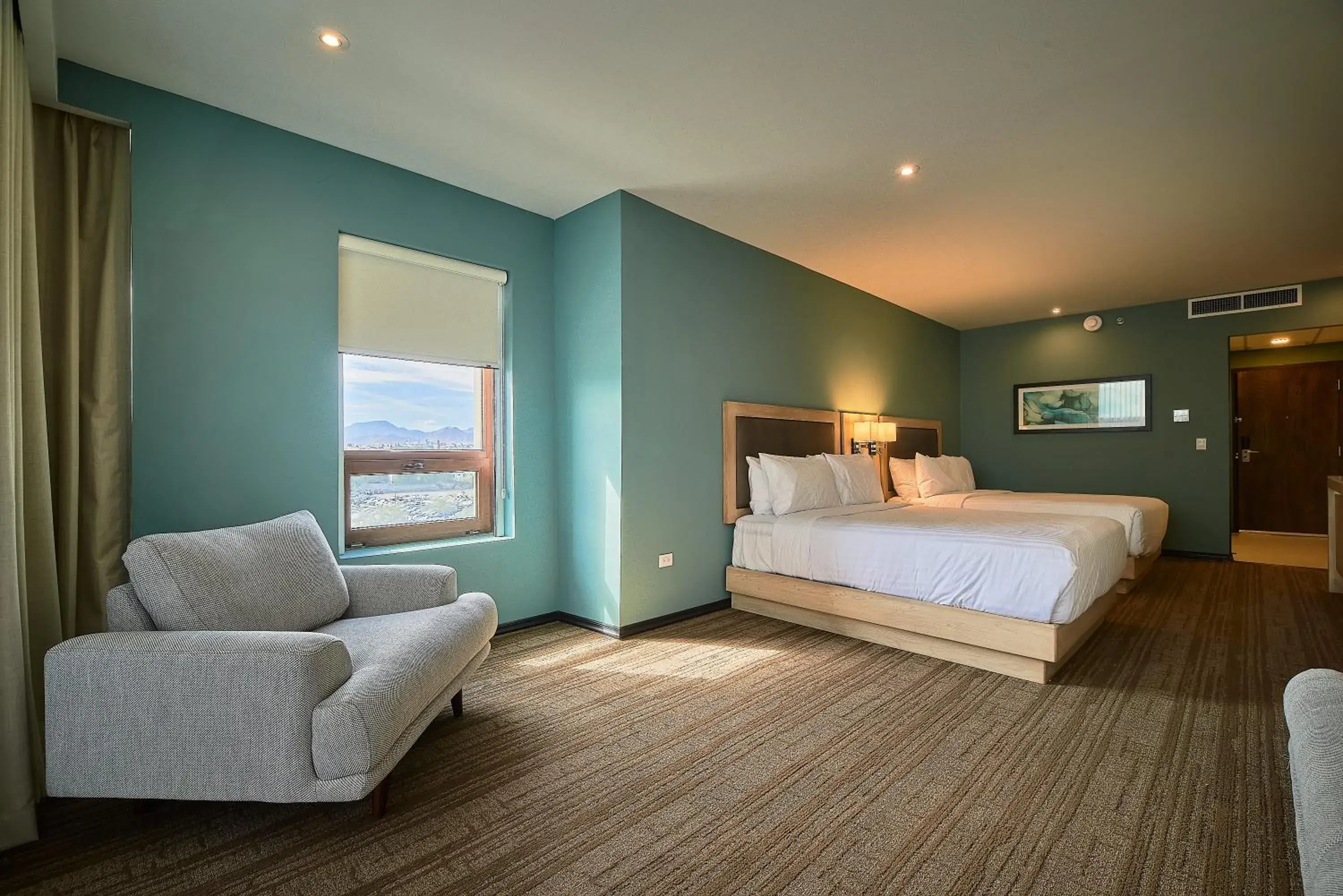 Superior Room with Two Double Beds, Non-Smoking in Wyndham Garden Saltillo Superior Room with Two Double Beds, Non-Smoking in Wyndham Garden Saltillo