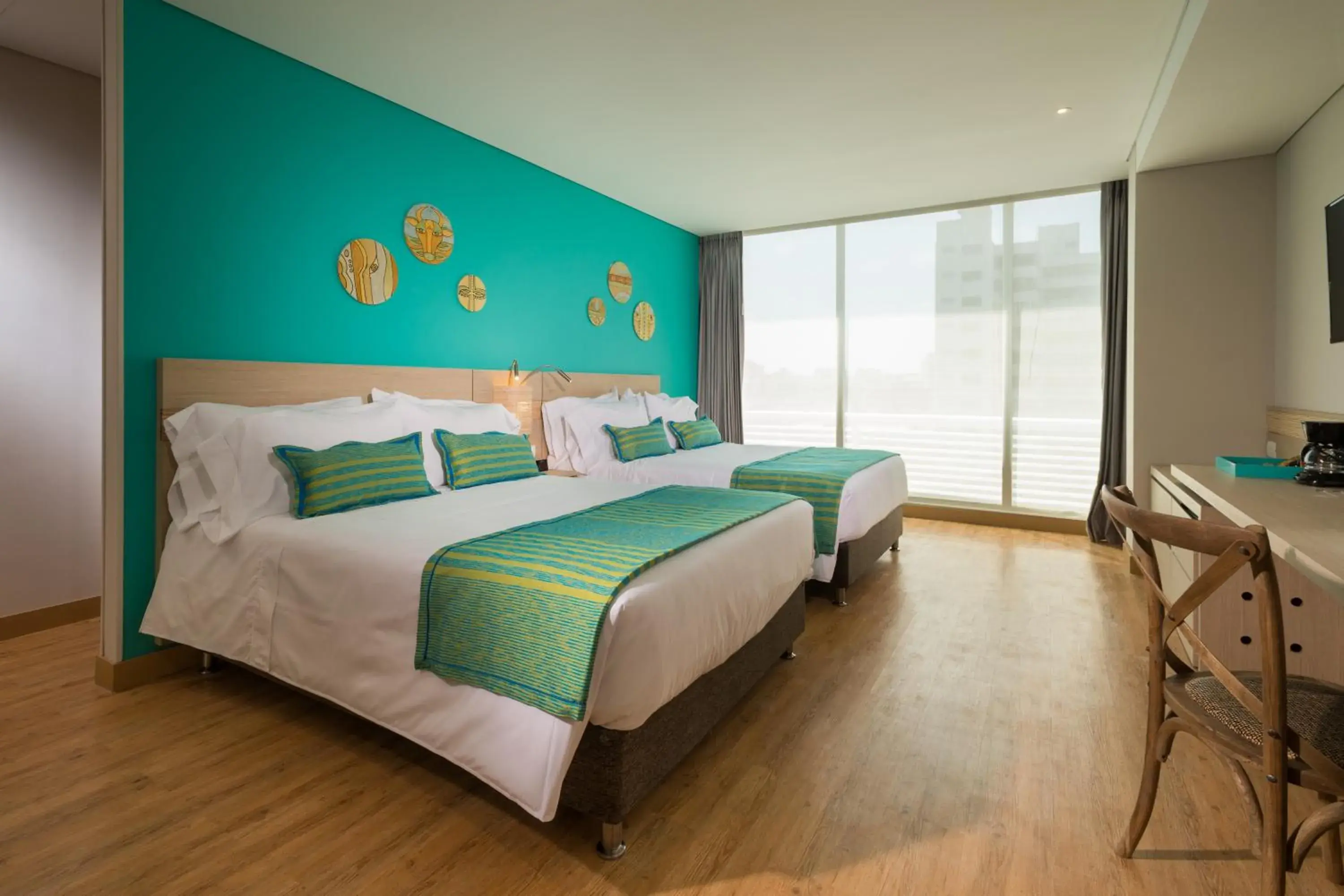 Photo of the whole room, Bed in bh Barranquilla Photo of the whole room, Bed in bh Barranquilla