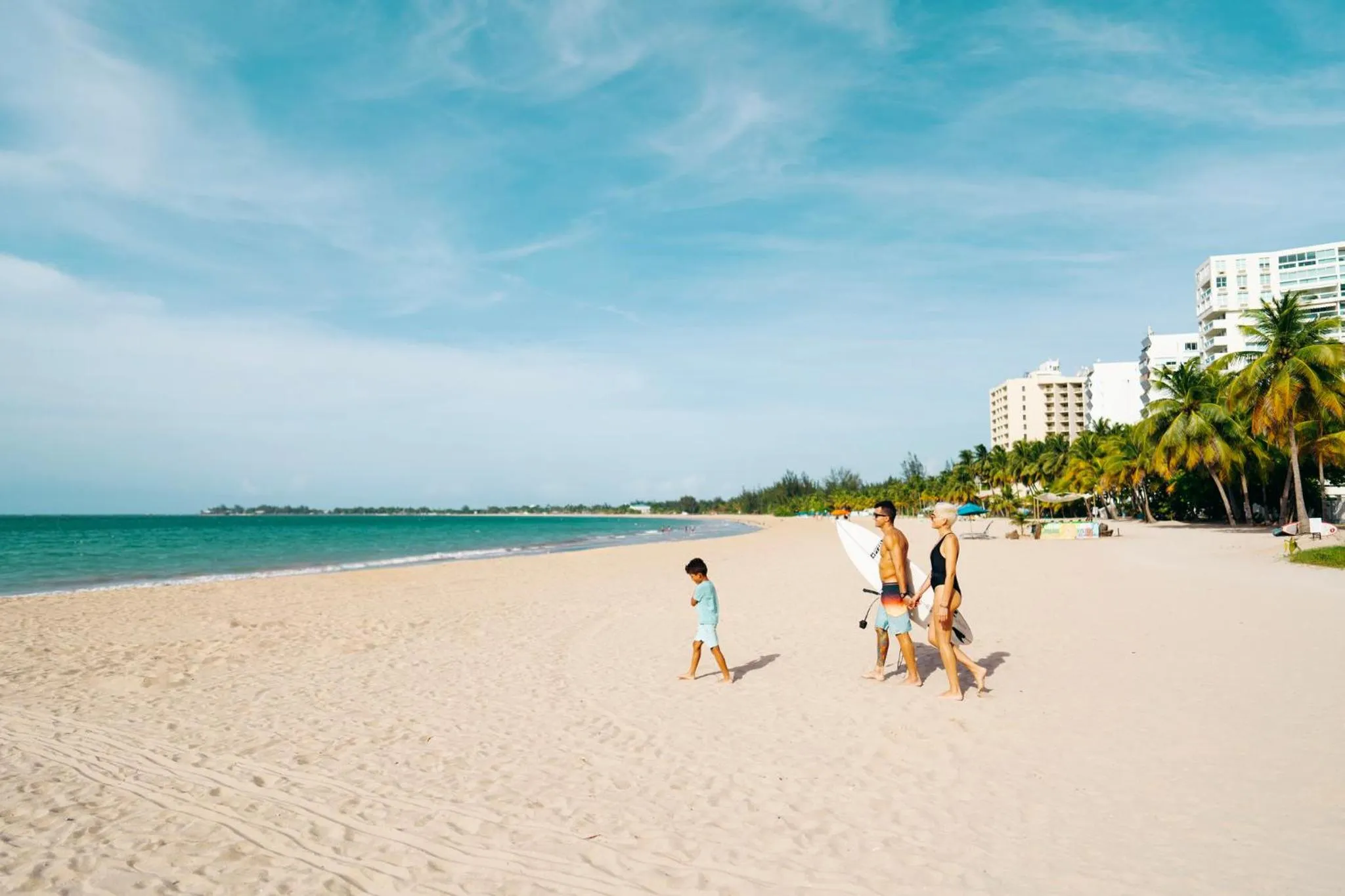 Beach in The Wave Hotel Condado