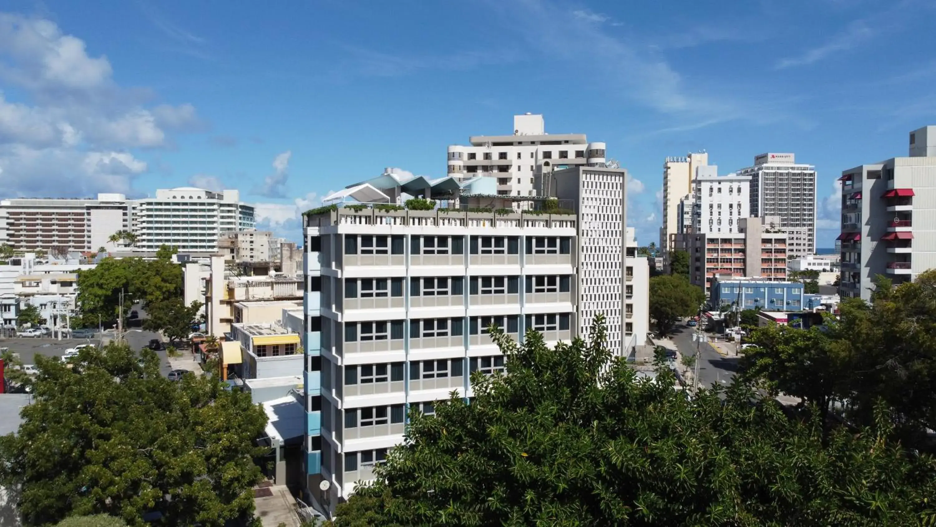 Property building in The Wave Hotel Condado Property building in The Wave Hotel Condado