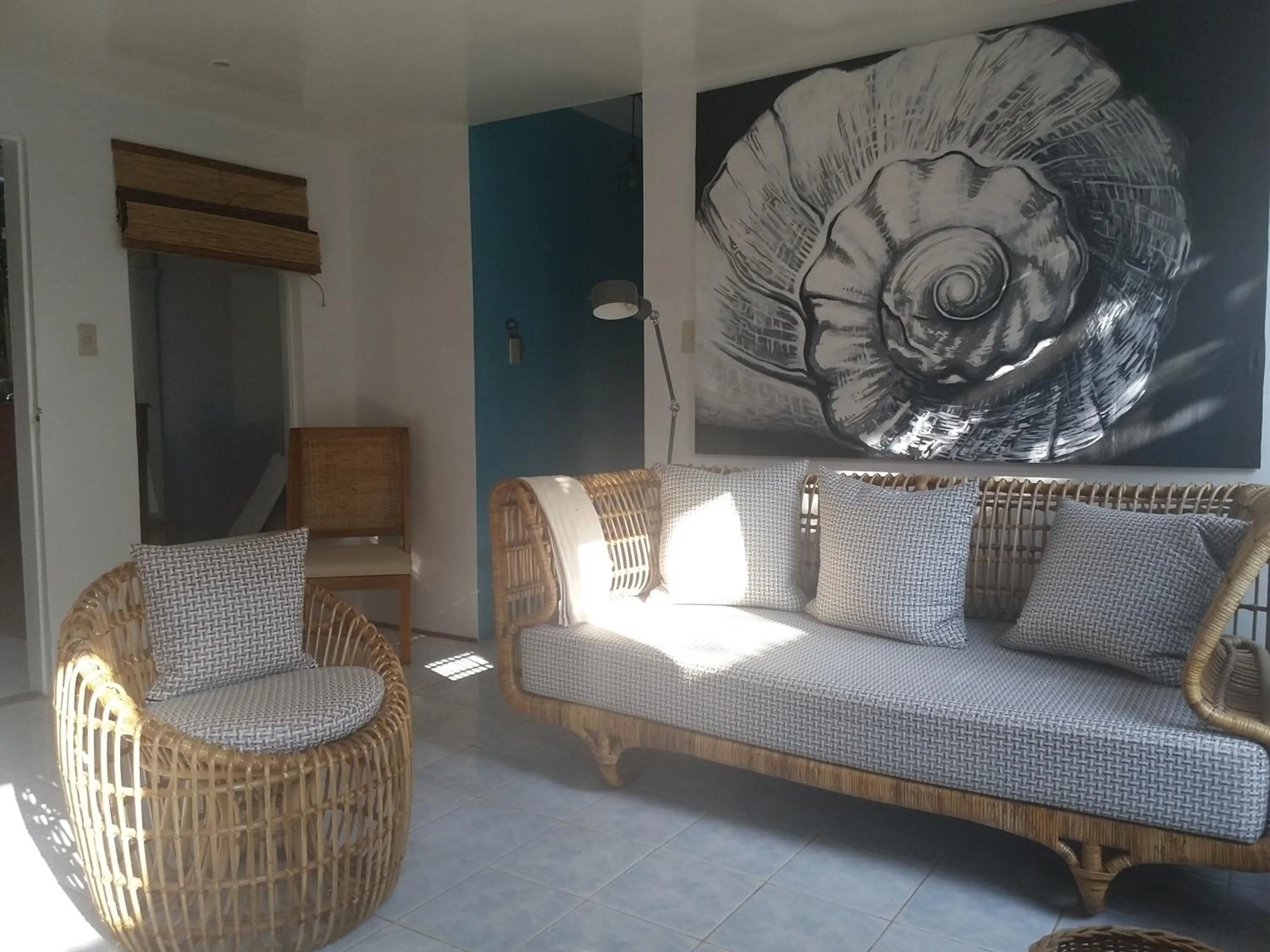 Seating area in The VRNON Boutique by MY hostel