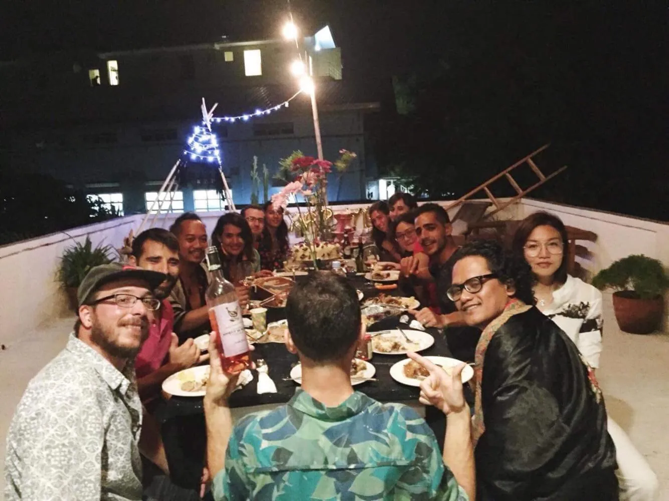 group of guests in The VRNON Boutique by MY hostel