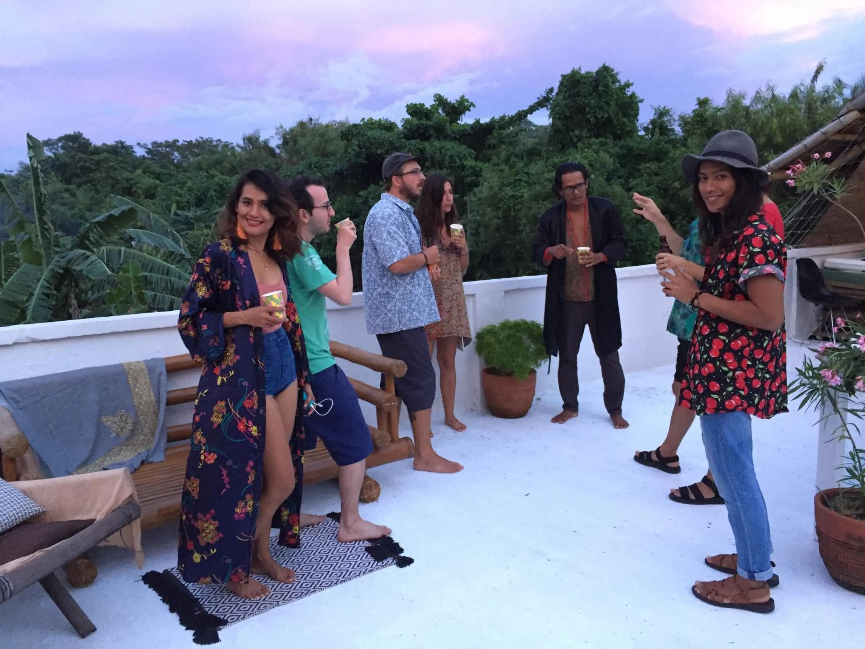 group of guests in The VRNON Boutique by MY hostel