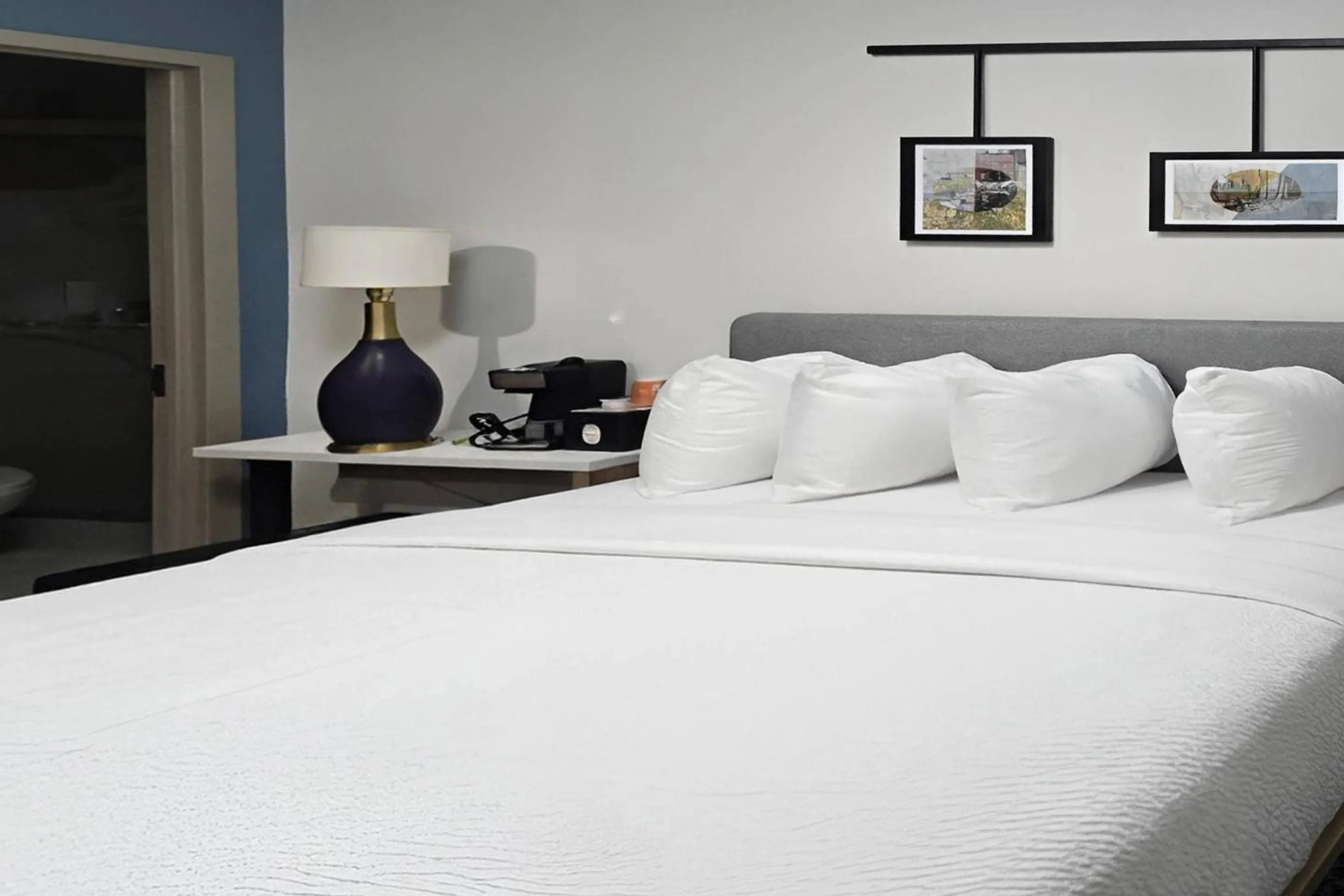 Bed in Sleep Inn
