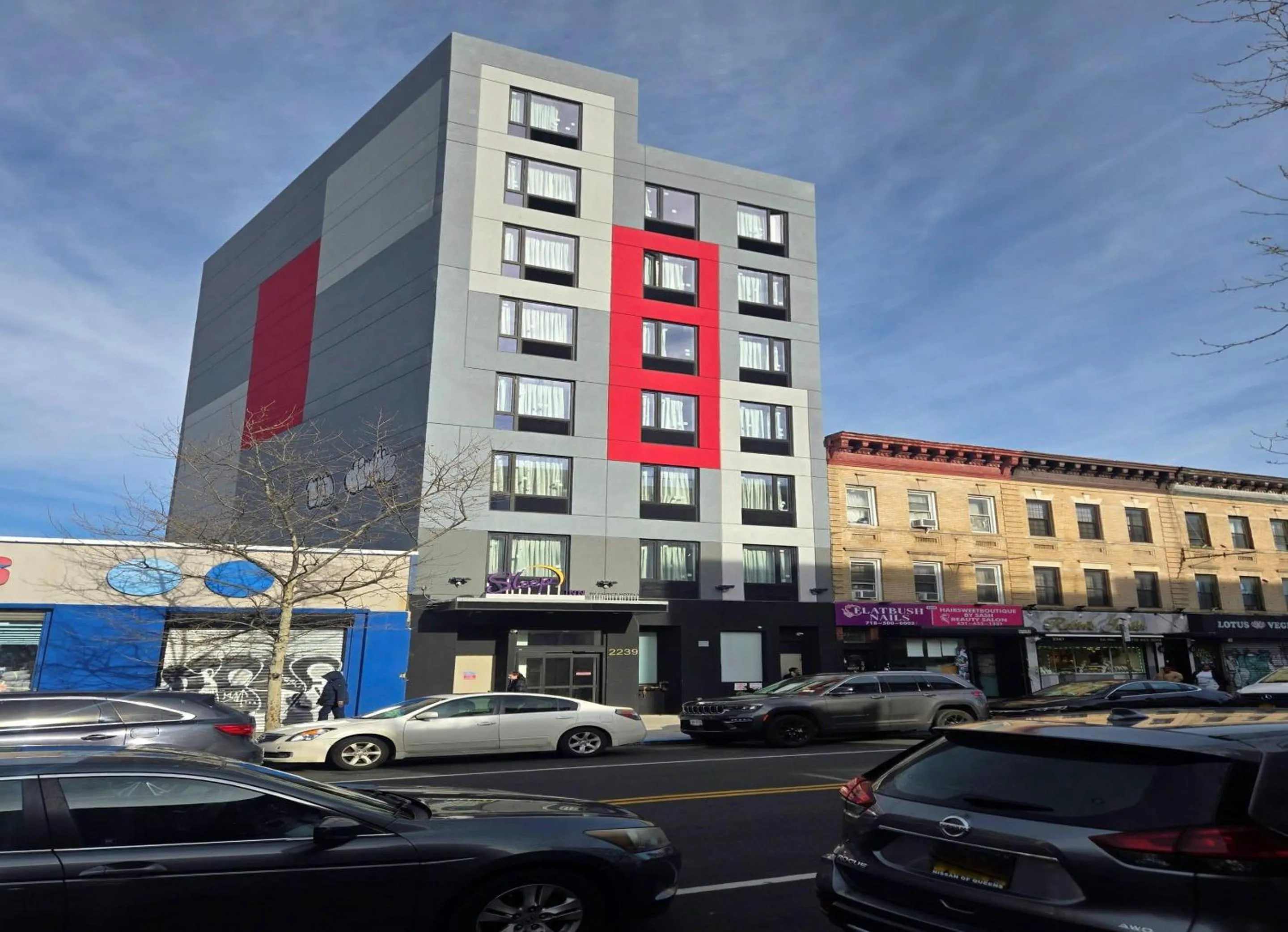 Property building in Sleep Inn
