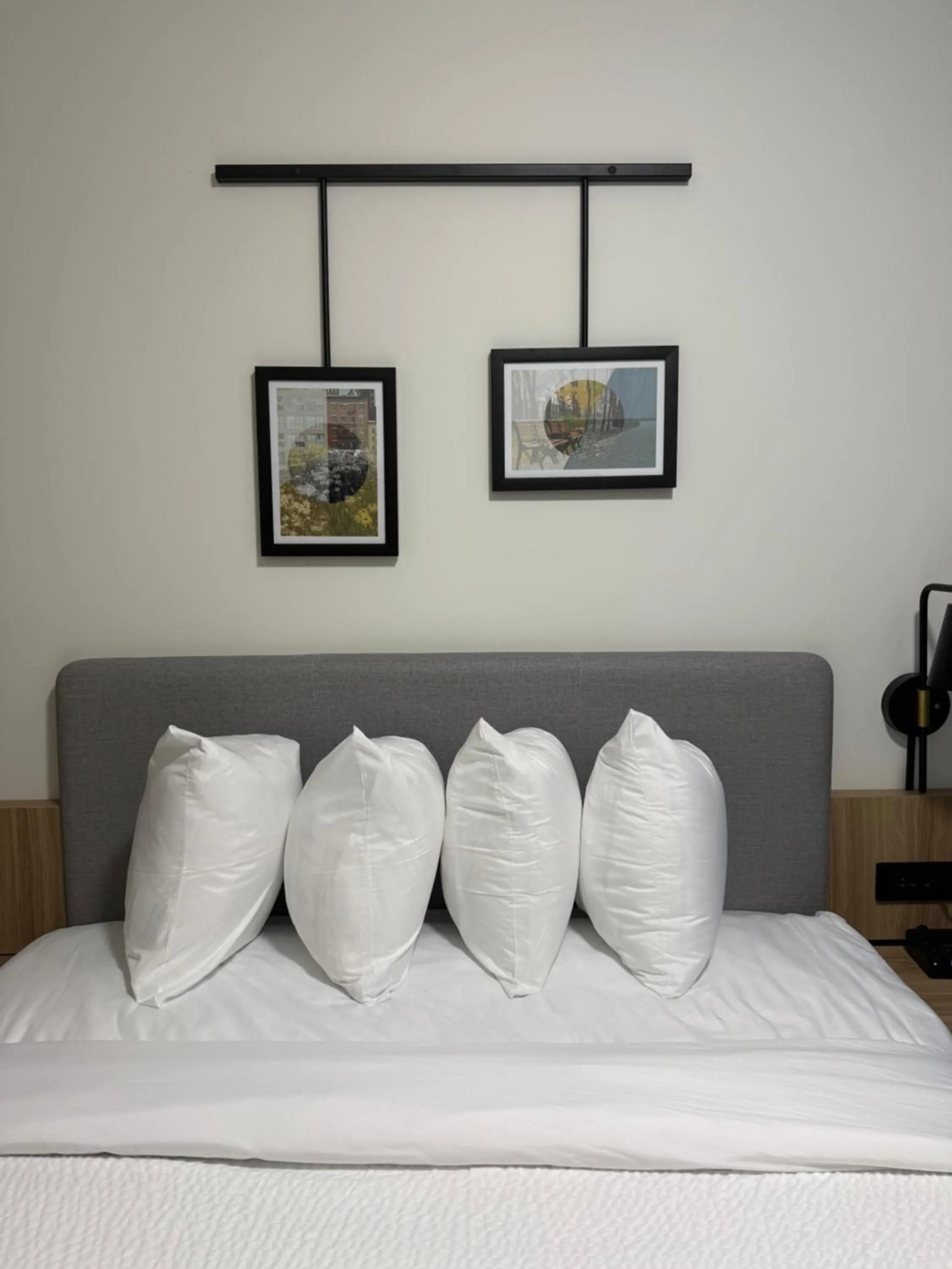 Bed in Sleep Inn