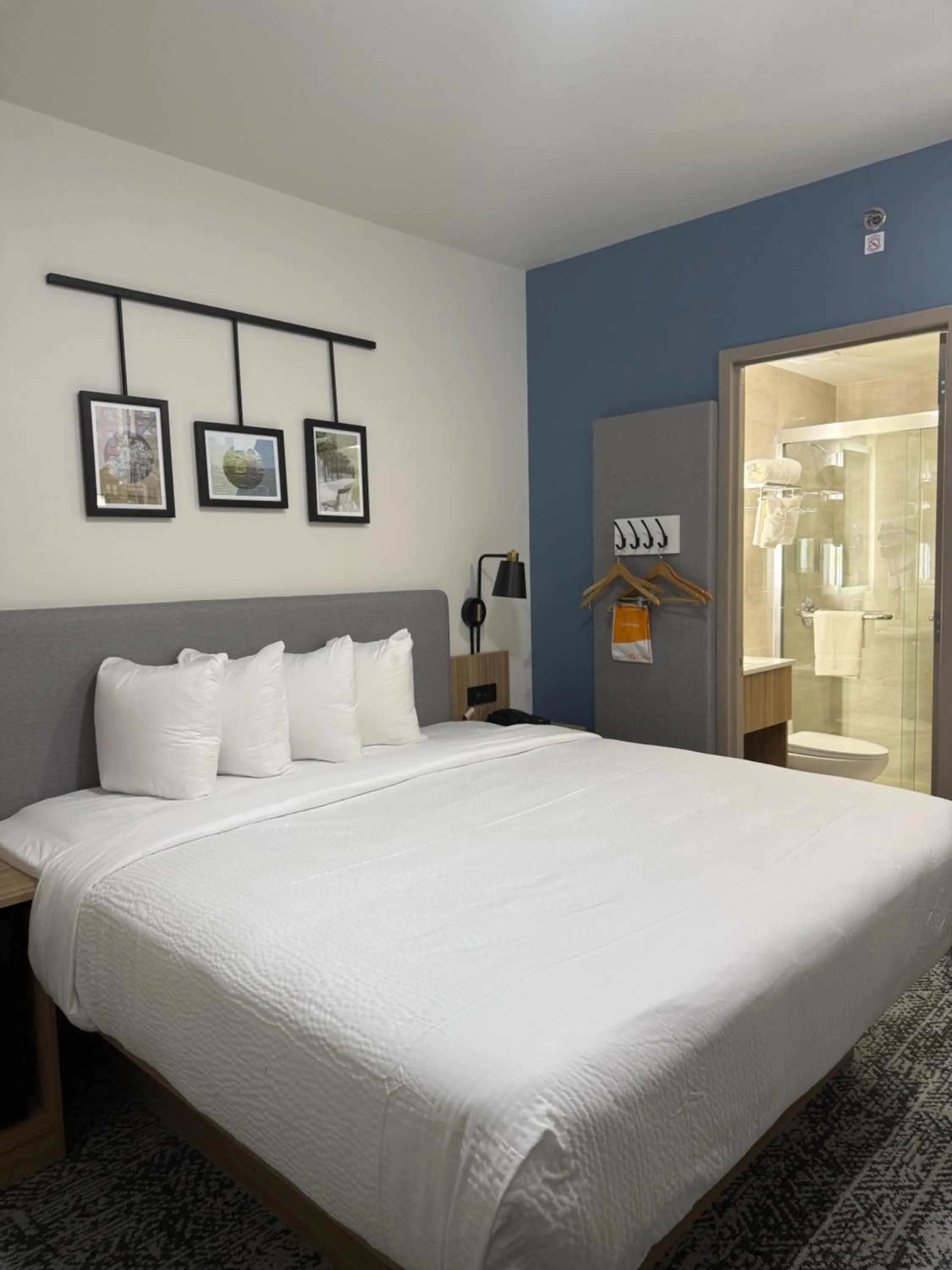 Bed in Sleep Inn